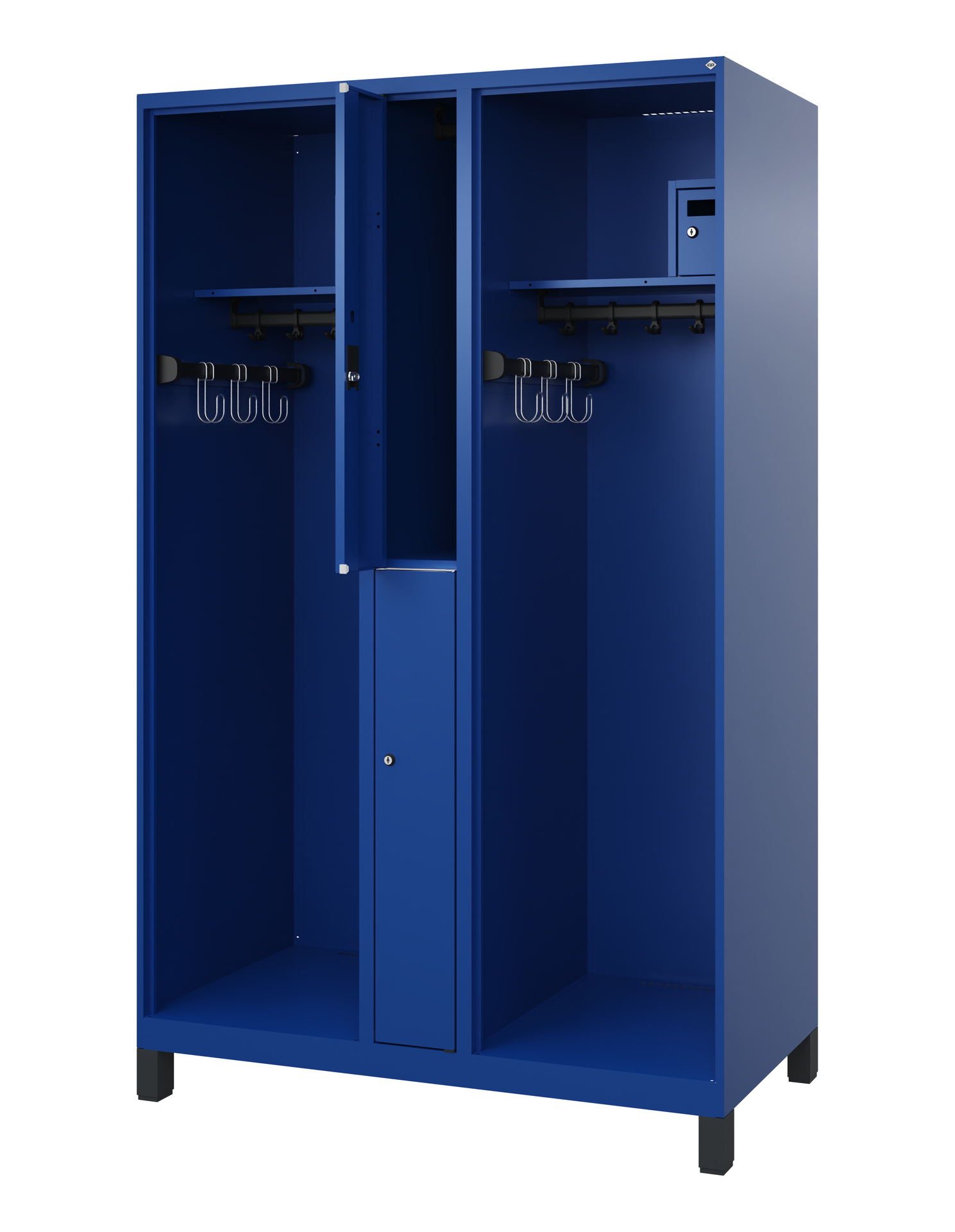 C+P Feuerwehrspind Maxi, 2 Fächer, 1850x1200x600mm