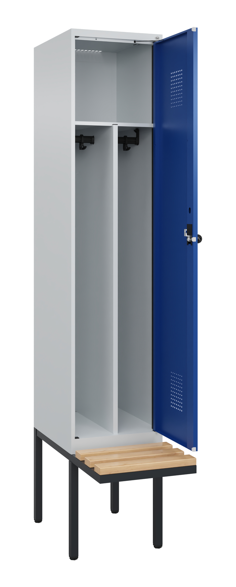 C+P Spind Evolo PLUS, Bank, 1 Abteile, 2120x400x81