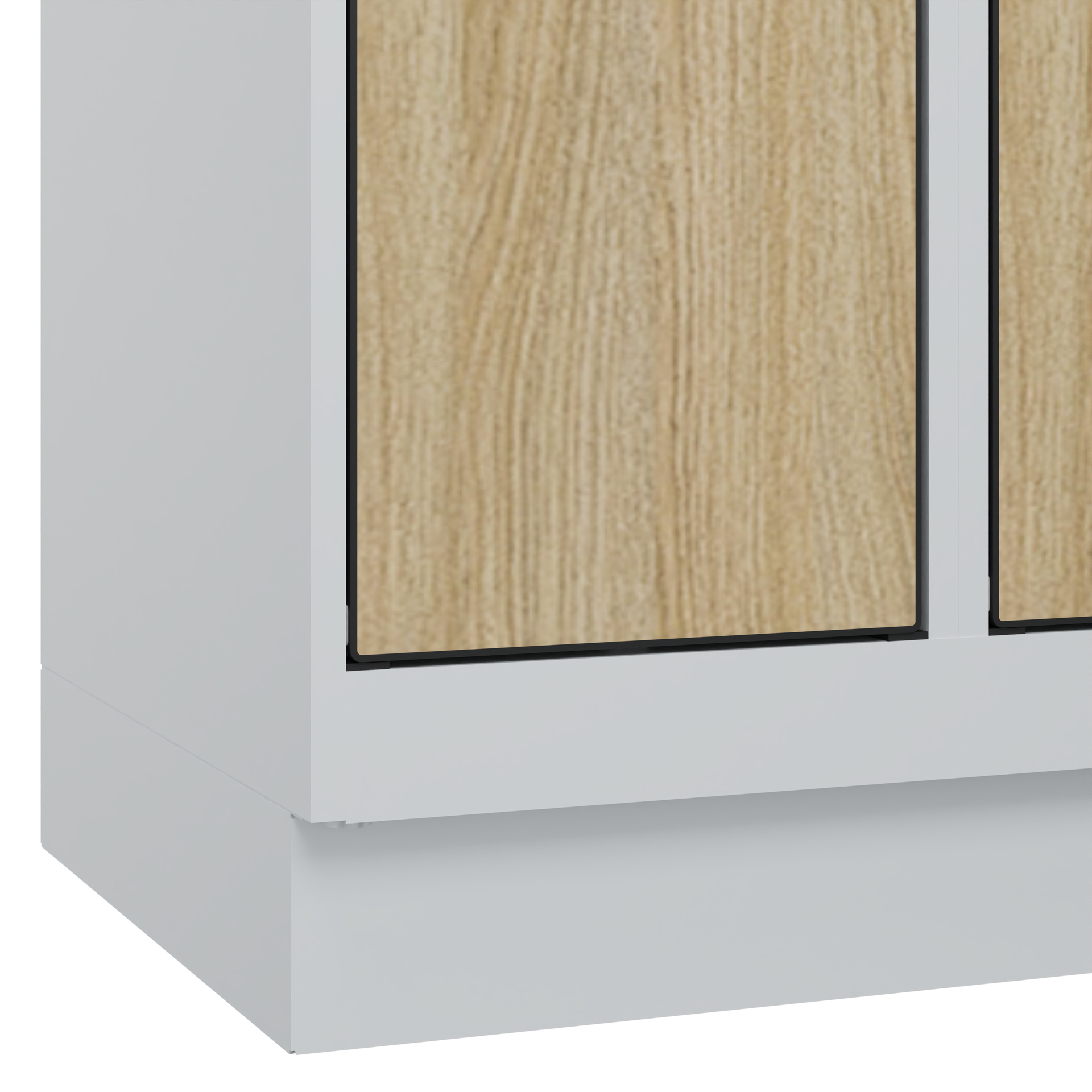 C+P Schlie�fachschrank Evolo PLUS, Sockel, 6 F�cher, 1950x300x500mm