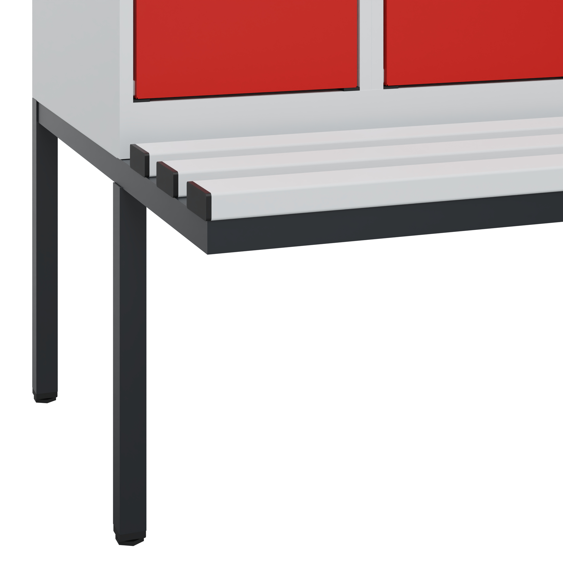 C+P Spind Evolo PLUS, Bank, 4 Abteile, 2120x1200x8