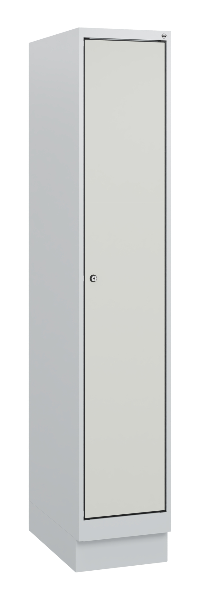 C+P Spind Evolo PLUS, Sockel, 1 Abteil, 1630x300x500mm