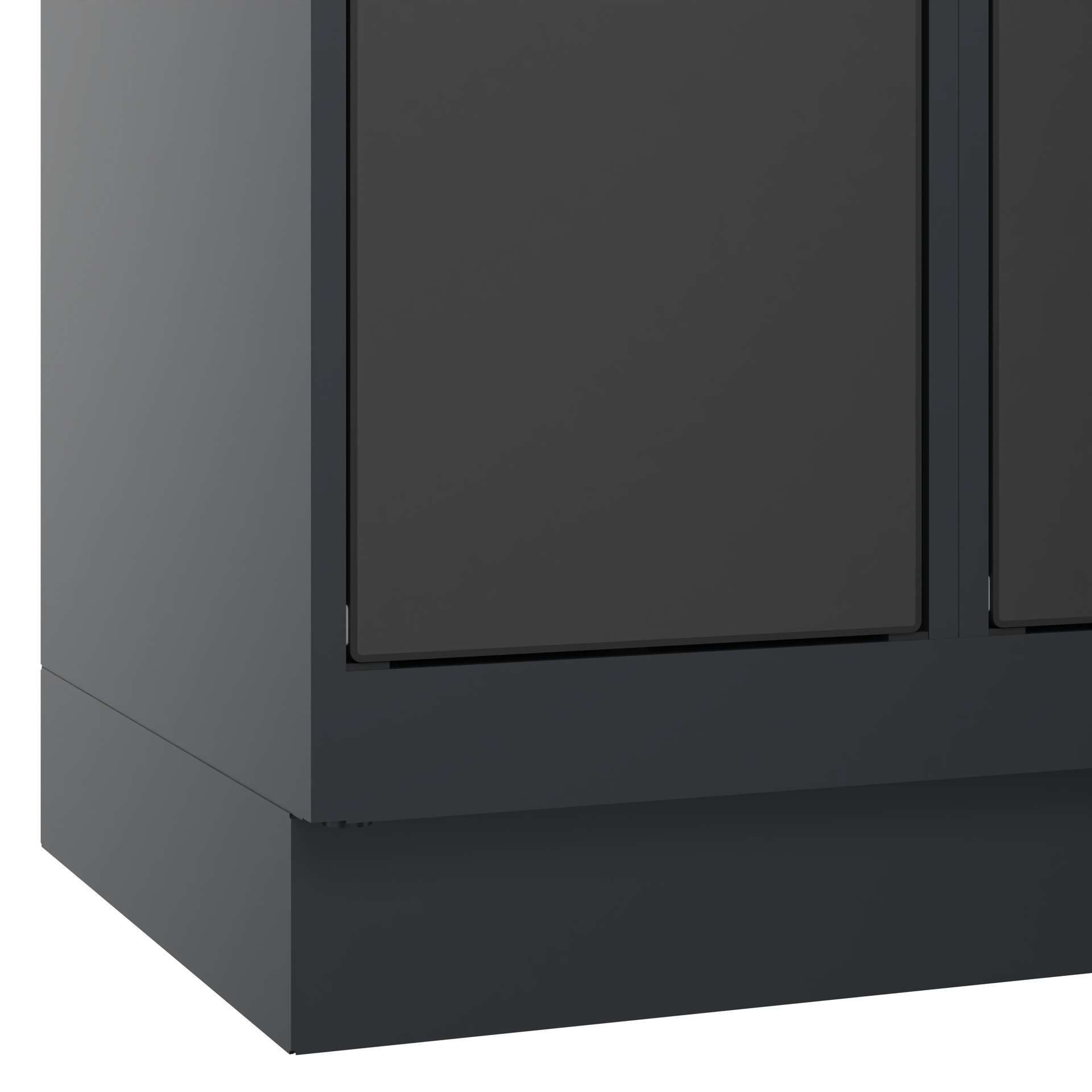 C+P Schlie�fachschrank Evolo PLUS, Sockel, 12 F�cher, 1950x600x500mm