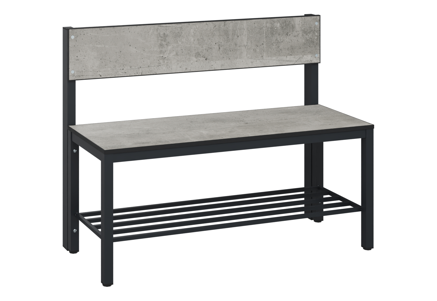 C+P Sitzbank Solid HPL, 774x1000x412mm, 7021/VK427