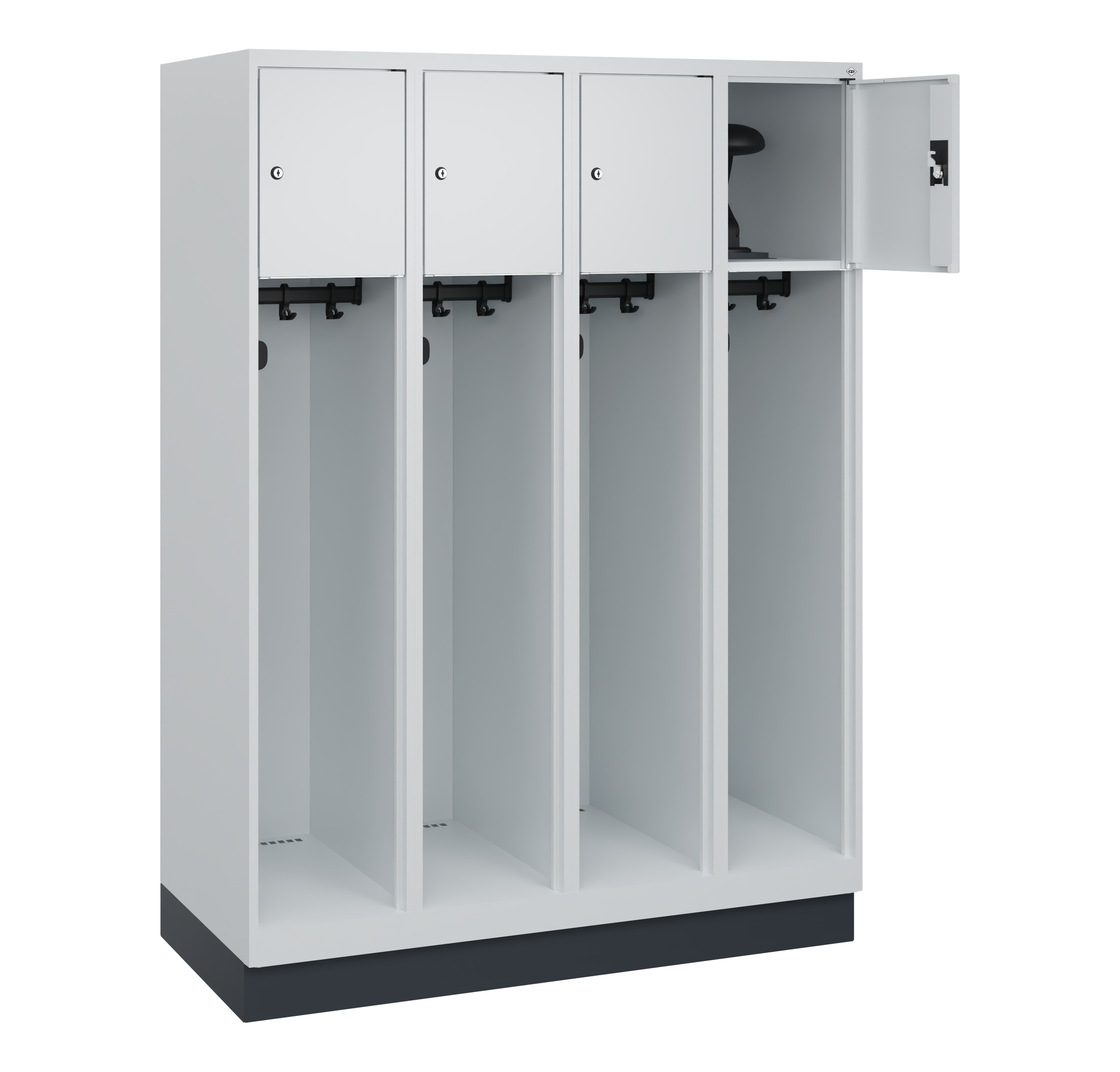 C+P Feuerwehrspind Youngster, 4 Abteile, 1530x1200