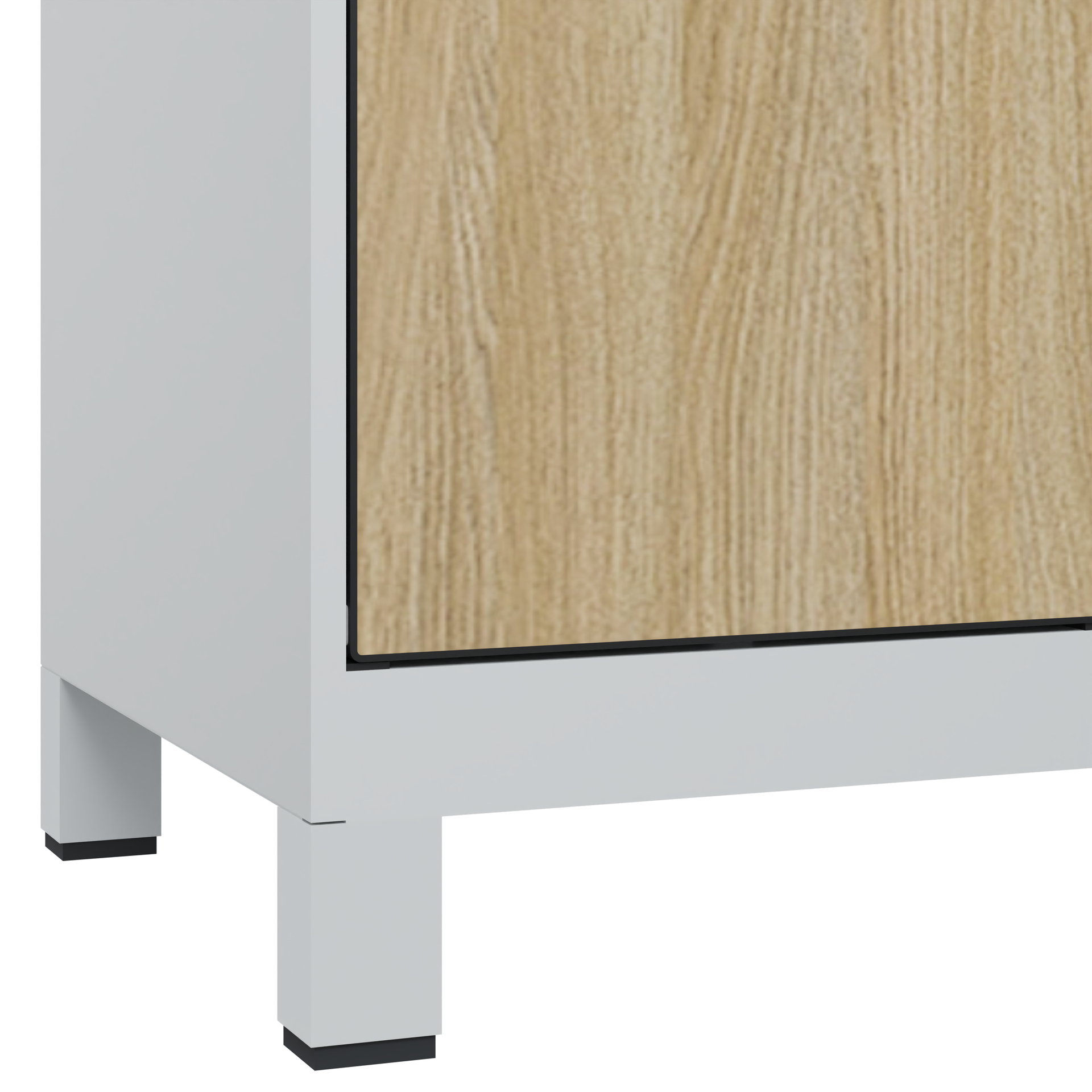 C+P Schlie�fachschrank Evolo PLUS, F��e, 4 F�cher, 1950x400x500mm