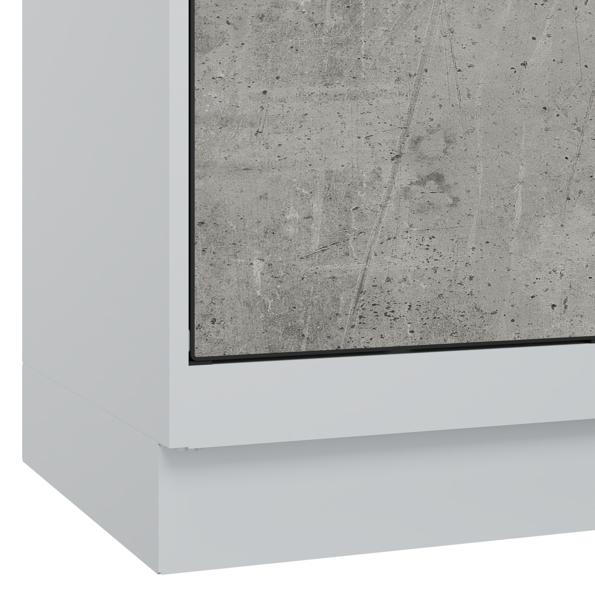 C+P Spind Evolo PLUS, Sockel, 1 Abteil, 1630x400x500mm