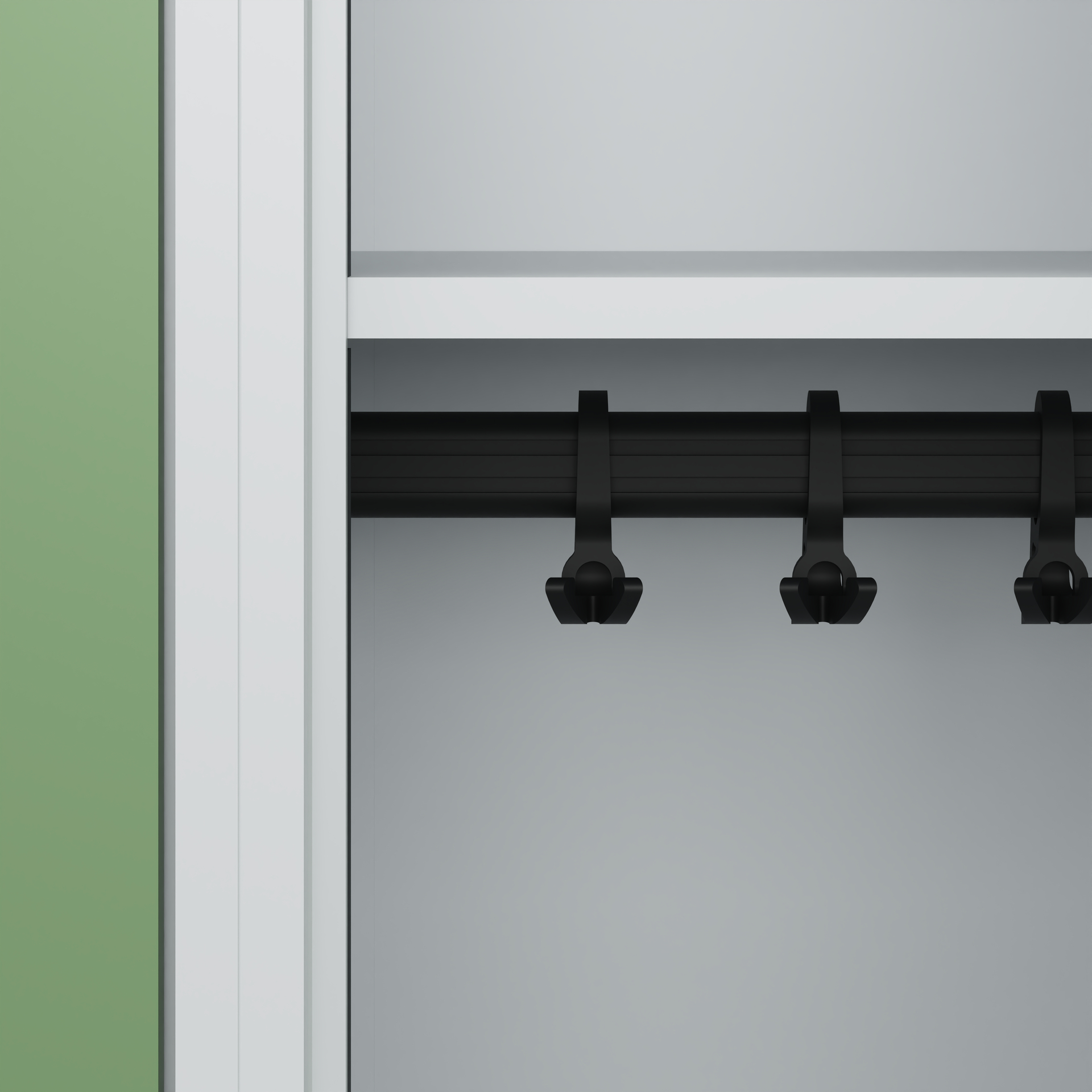 C+P Spind Evolo PLUS, Bank, 2 Abteile, 2120x800x81