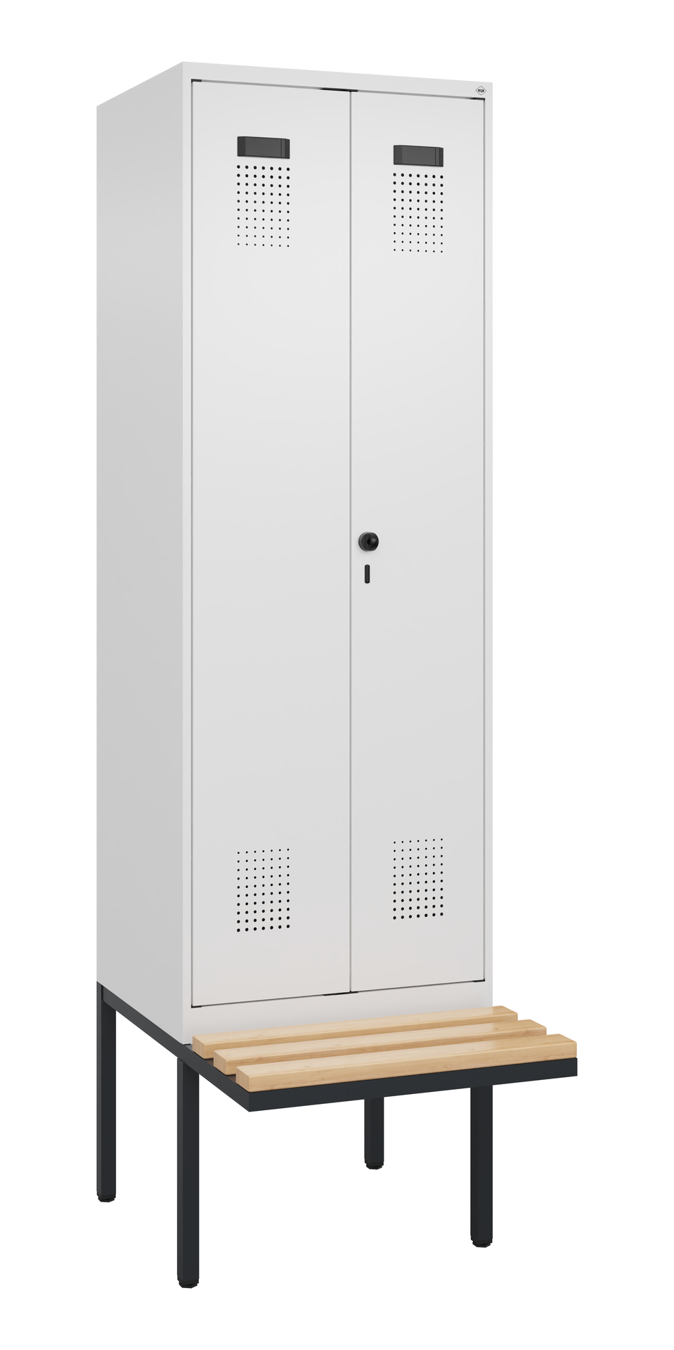 C+P PSA Doppel-Spind Evolo PLUS, Bank, 2 Abteile, 