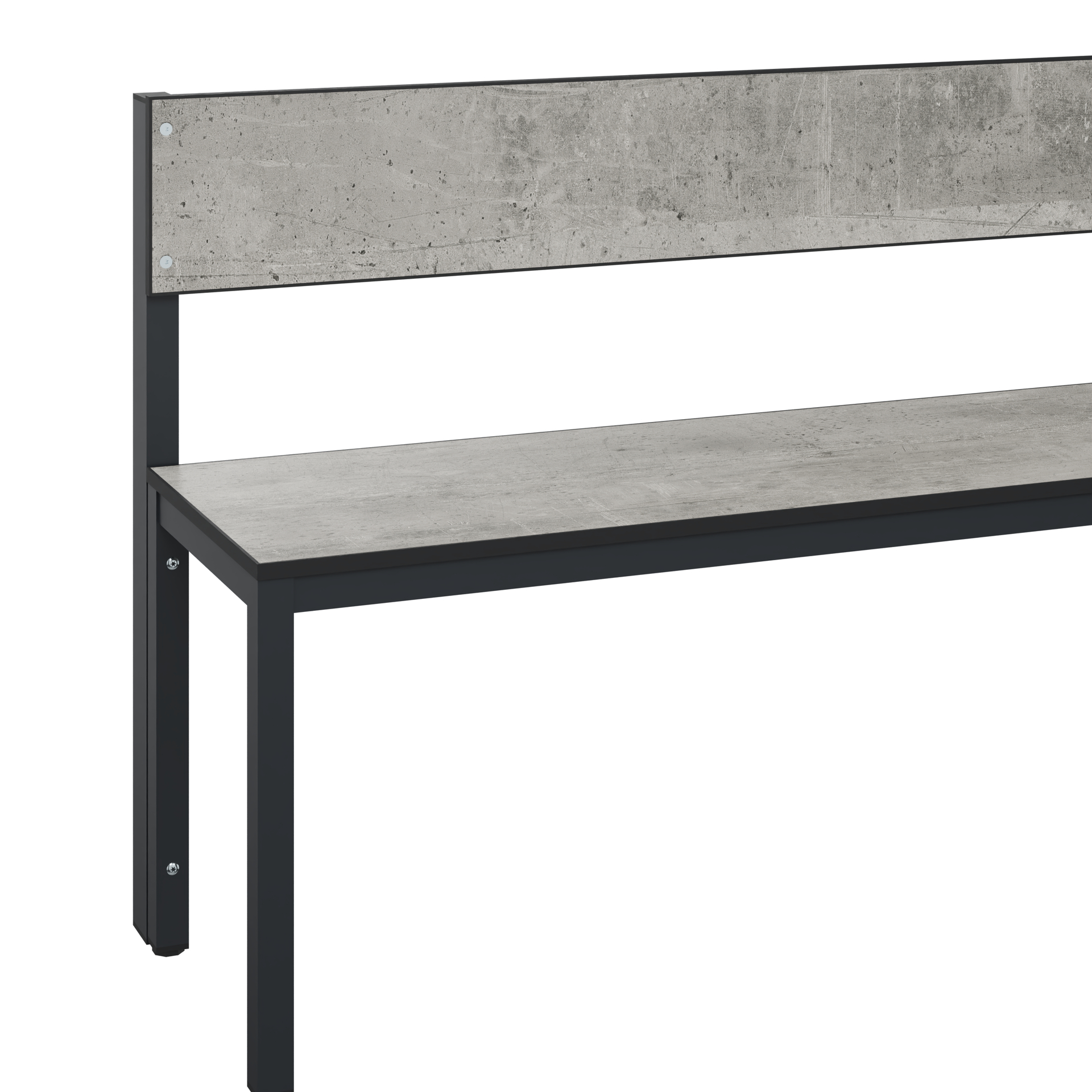 C+P Sitzbank Solid HPL, 774x1500x412mm, 7021/VK427