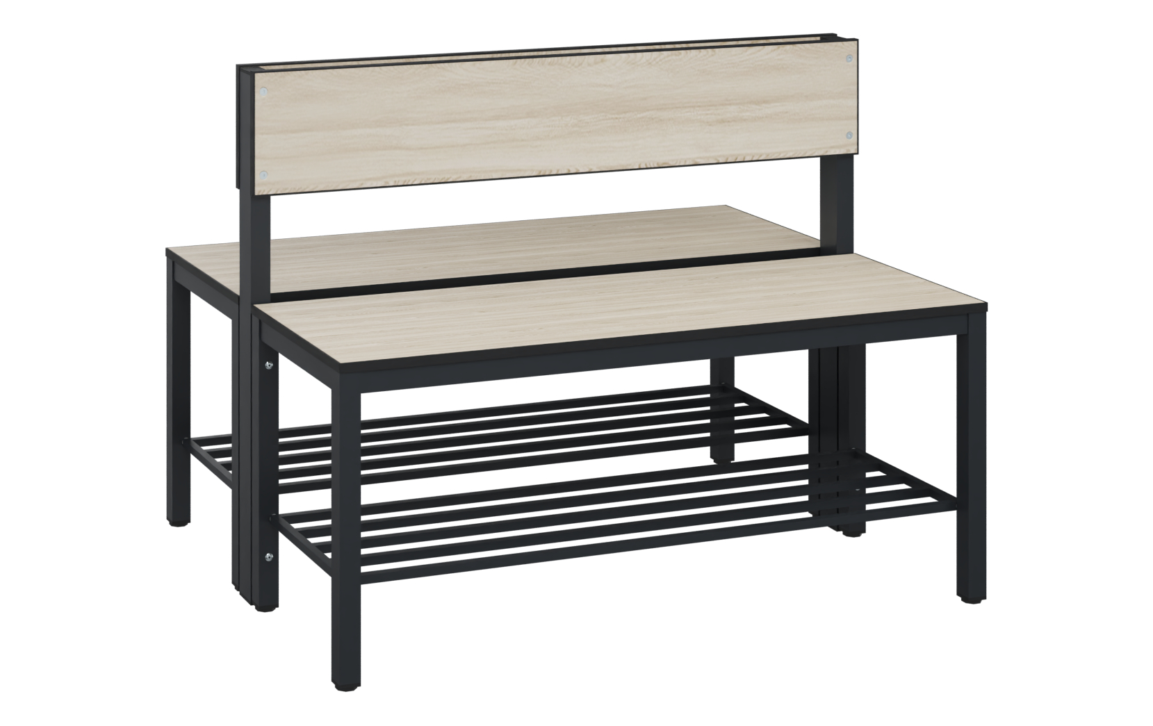 C+P Sitzbank Solid HPL, 774x1000x770mm, 7021/VK031