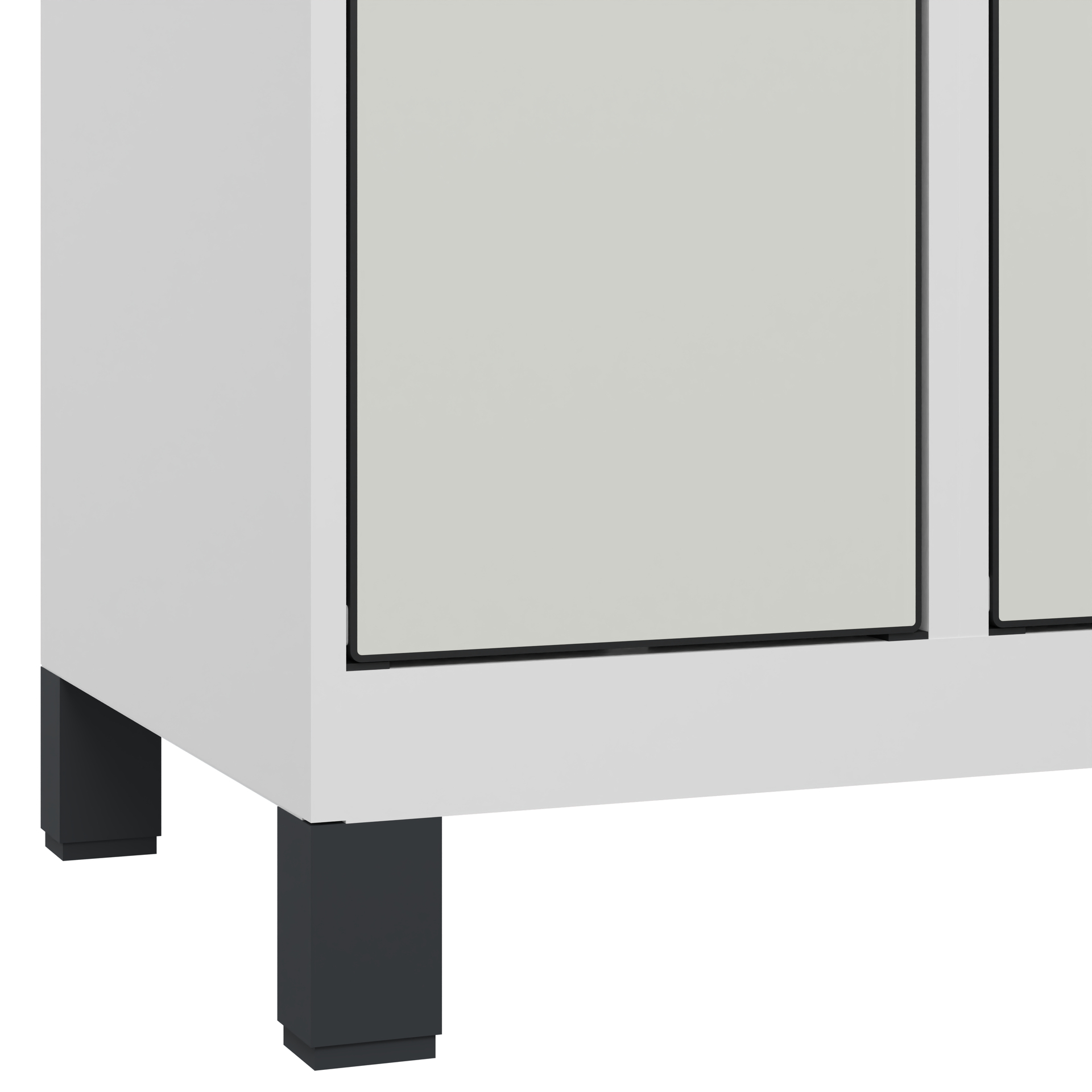 C+P Schlie�fachschrank Evolo PLUS, F��e, 12 F�cher, 1950x600x500mm