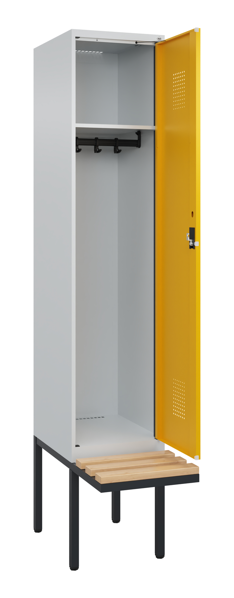 C+P Spind Evolo PLUS, Bank, 1 Abteile, 2120x400x81