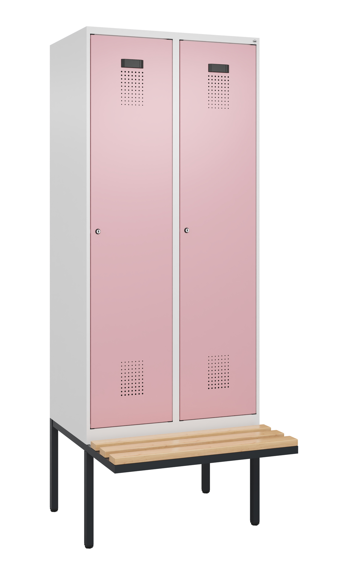 C+P Spind Evolo PLUS, Bank, 2 Abteile, 2120x800x81