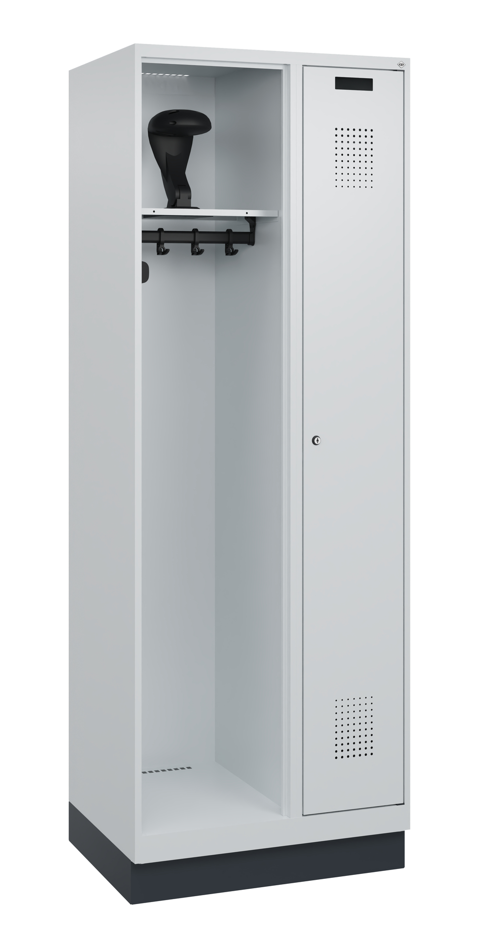 C+P Feuerwehrspind Kombi, 1 Abteil, 1850x700x500mm