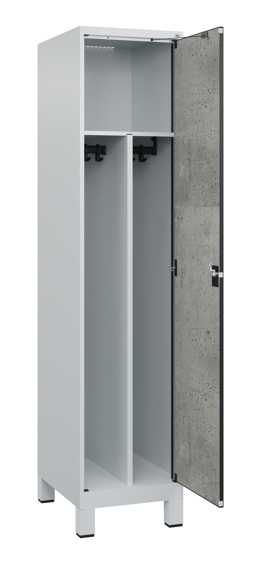 C+P Spind Evolo PLUS, F��e, 1 Abteil, 1950x400x500mm