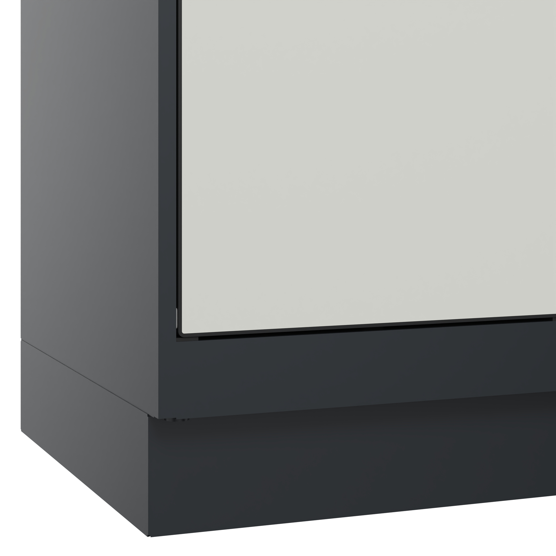 C+P Spind Evolo PLUS, Sockel, 1 Abteil, 1630x400x500mm