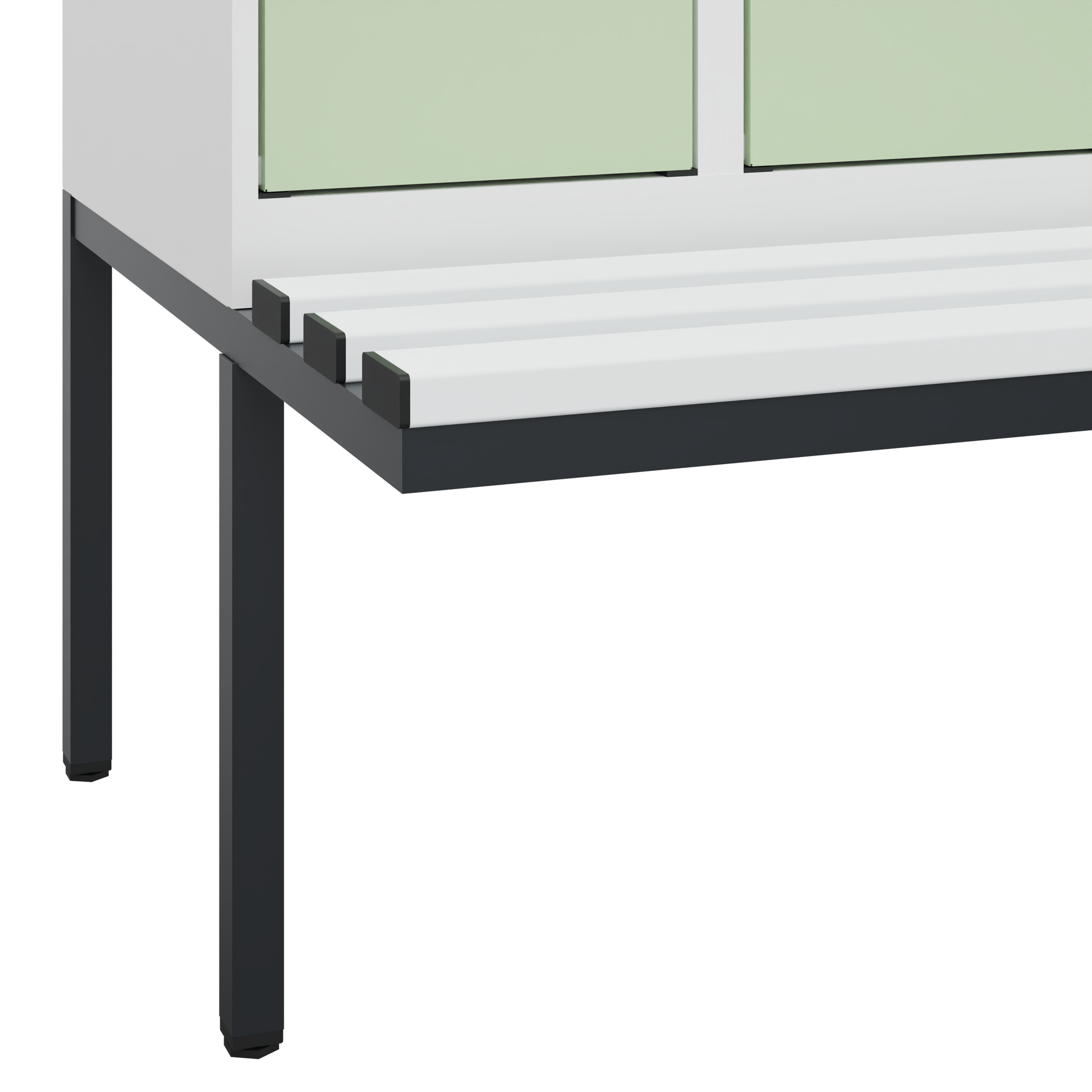 C+P Spind Evolo PLUS, Bank, 1 Abteil, 1950x300x815