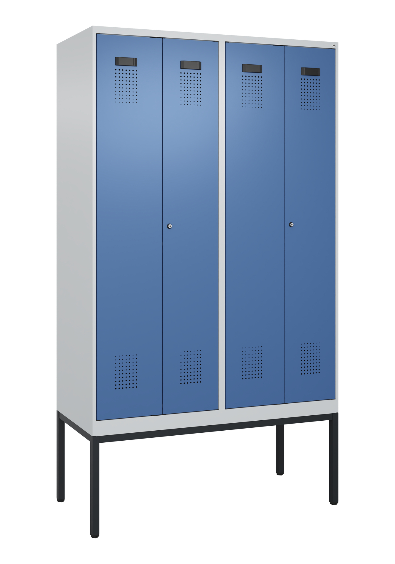C+P PSA Doppel-Spind Evolo PLUS, Gestell, 4 Abteil