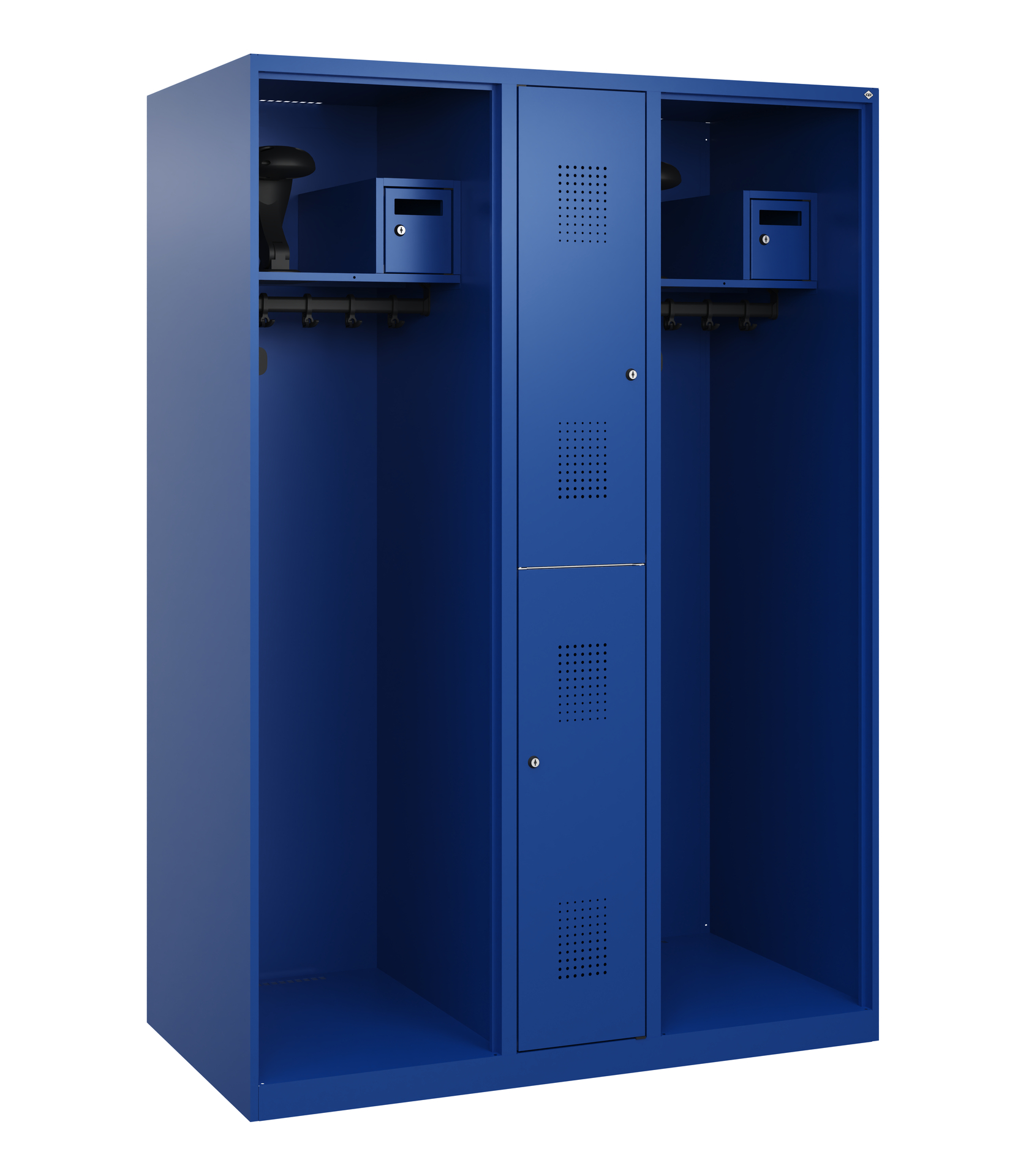 C+P Feuerwehrspind Maxi, 2 Fächer, 1850x1300x600mm