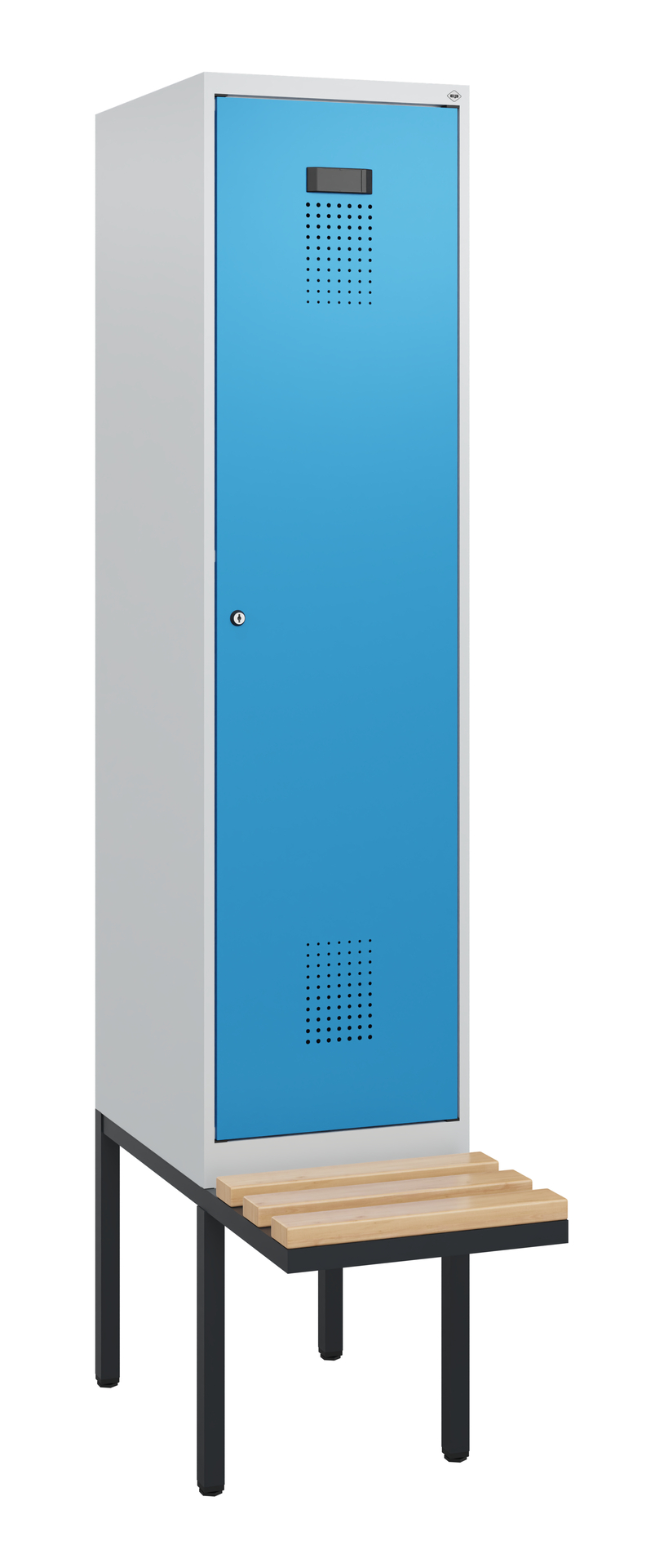 C+P Spind Evolo PLUS, Bank, 1 Abteil, 1950x400x815