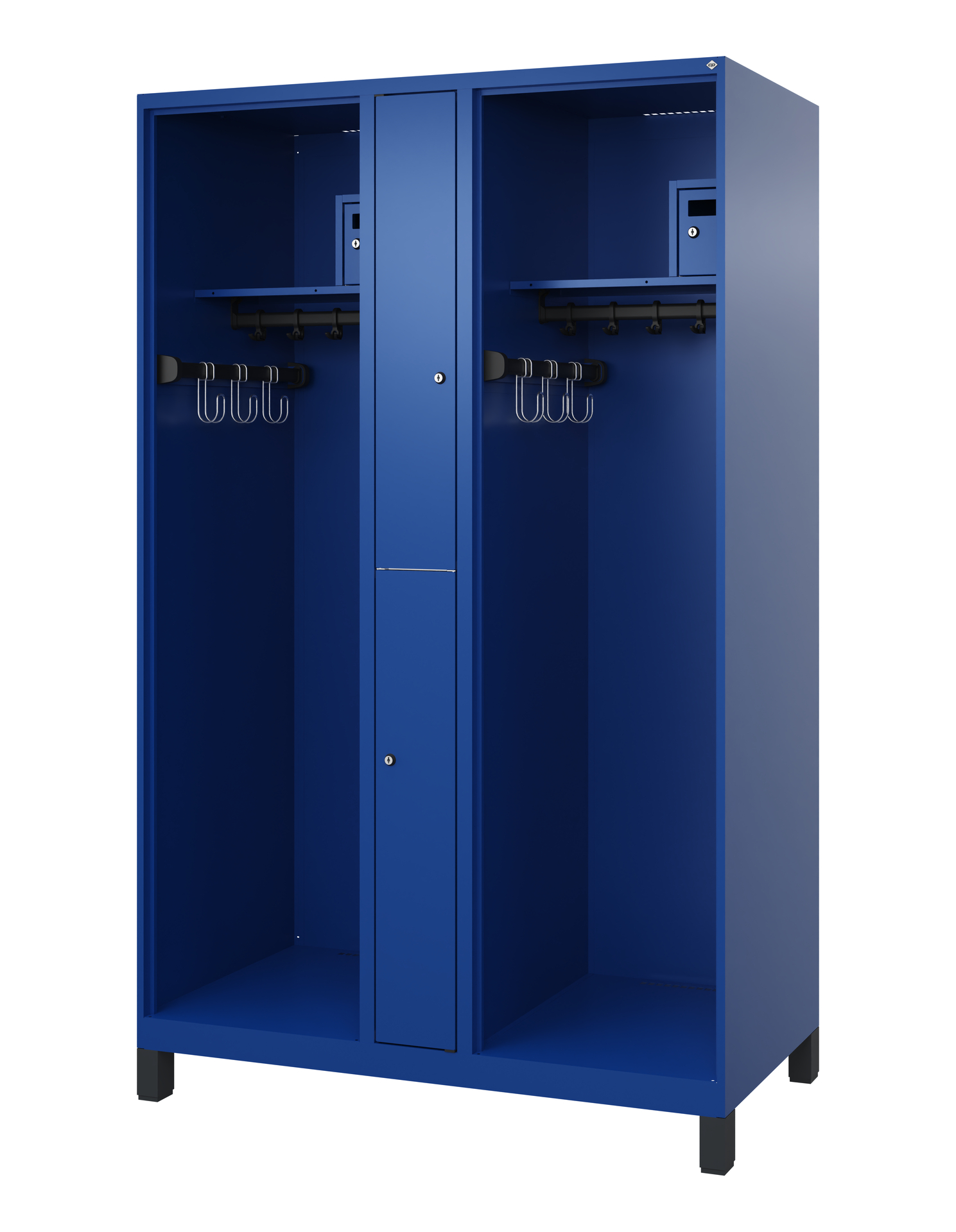 C+P Feuerwehrspind Maxi, 2 Fächer, 1850x1200x600mm