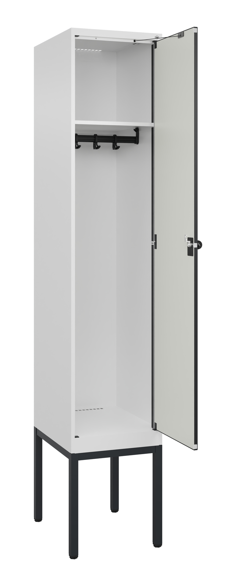 C+P Spind Evolo PLUS, Gestell, 1 Abteil, 2120x400x500mm