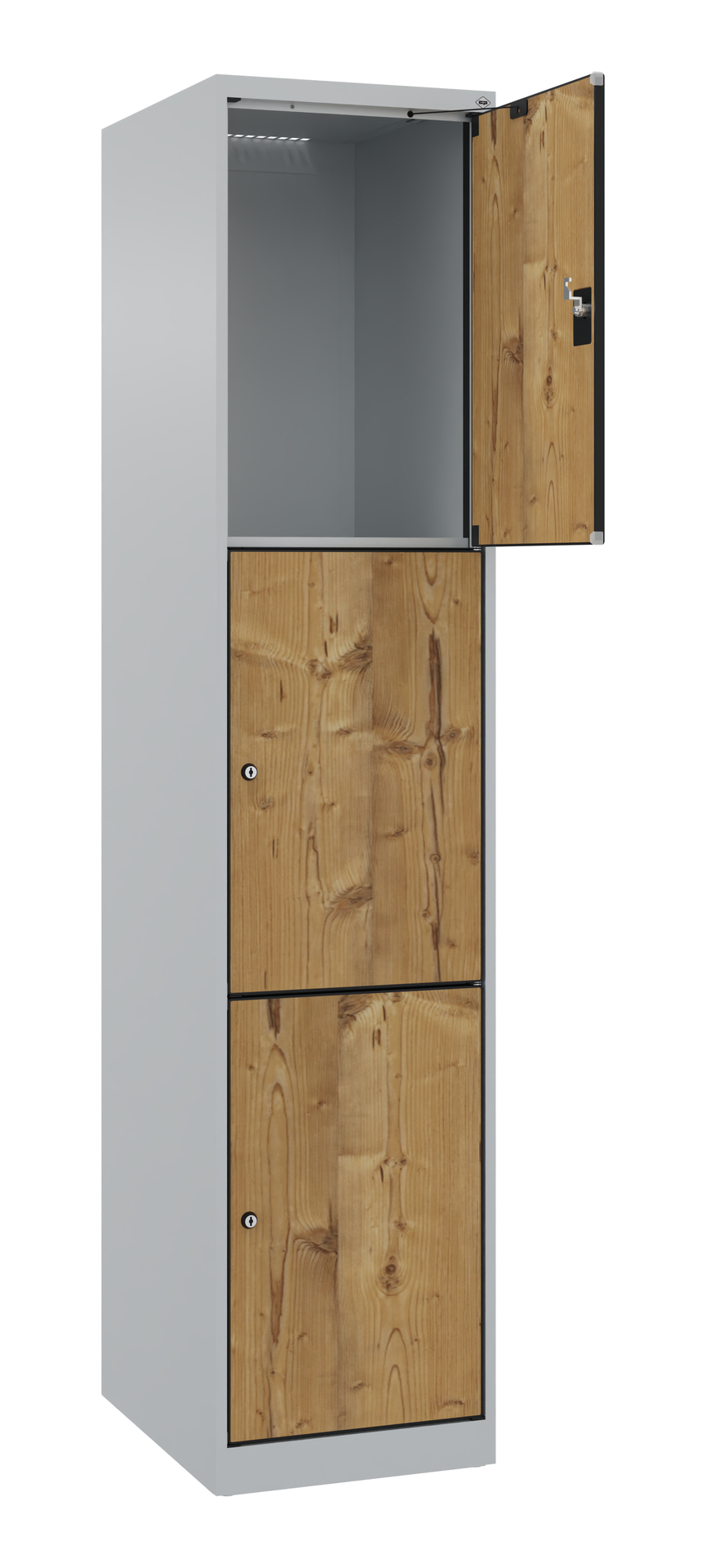 C+P Schlie�fachschrank Evolo PLUS, 3 F�cher, 1850x400x500mm