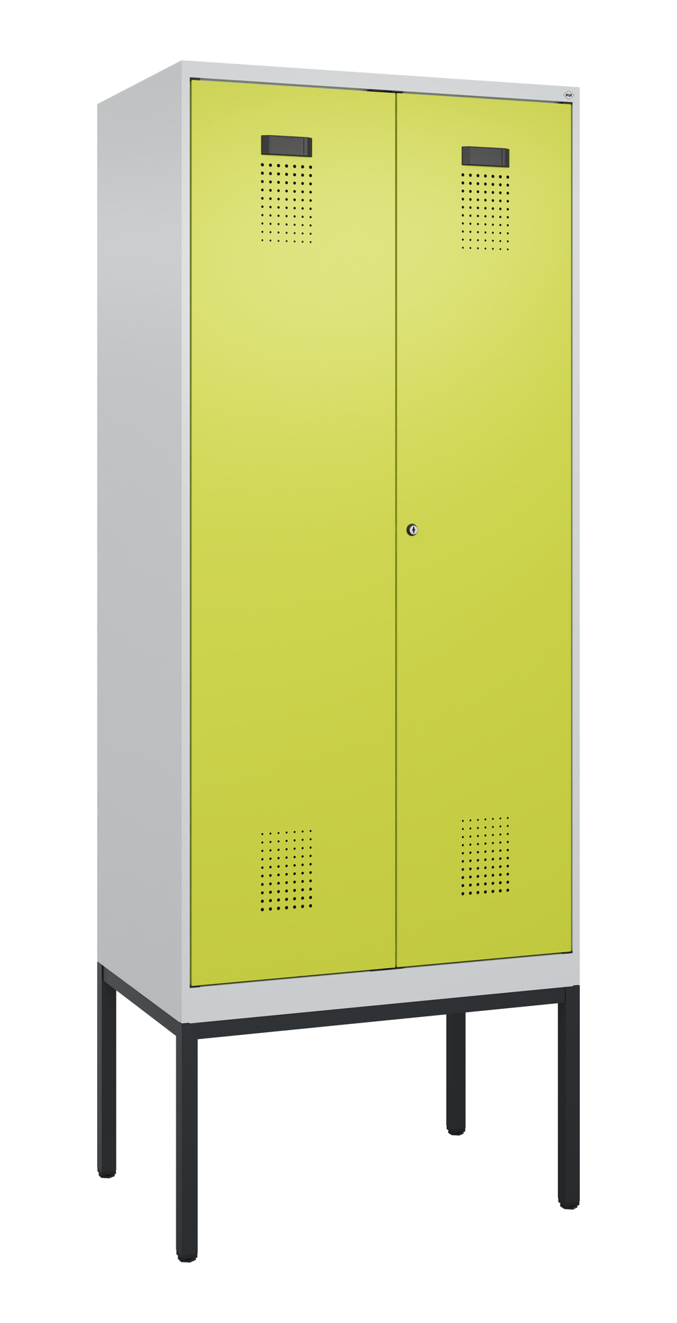 C+P PSA Doppel-Spind Evolo PLUS, Gestell, 2 Abteil