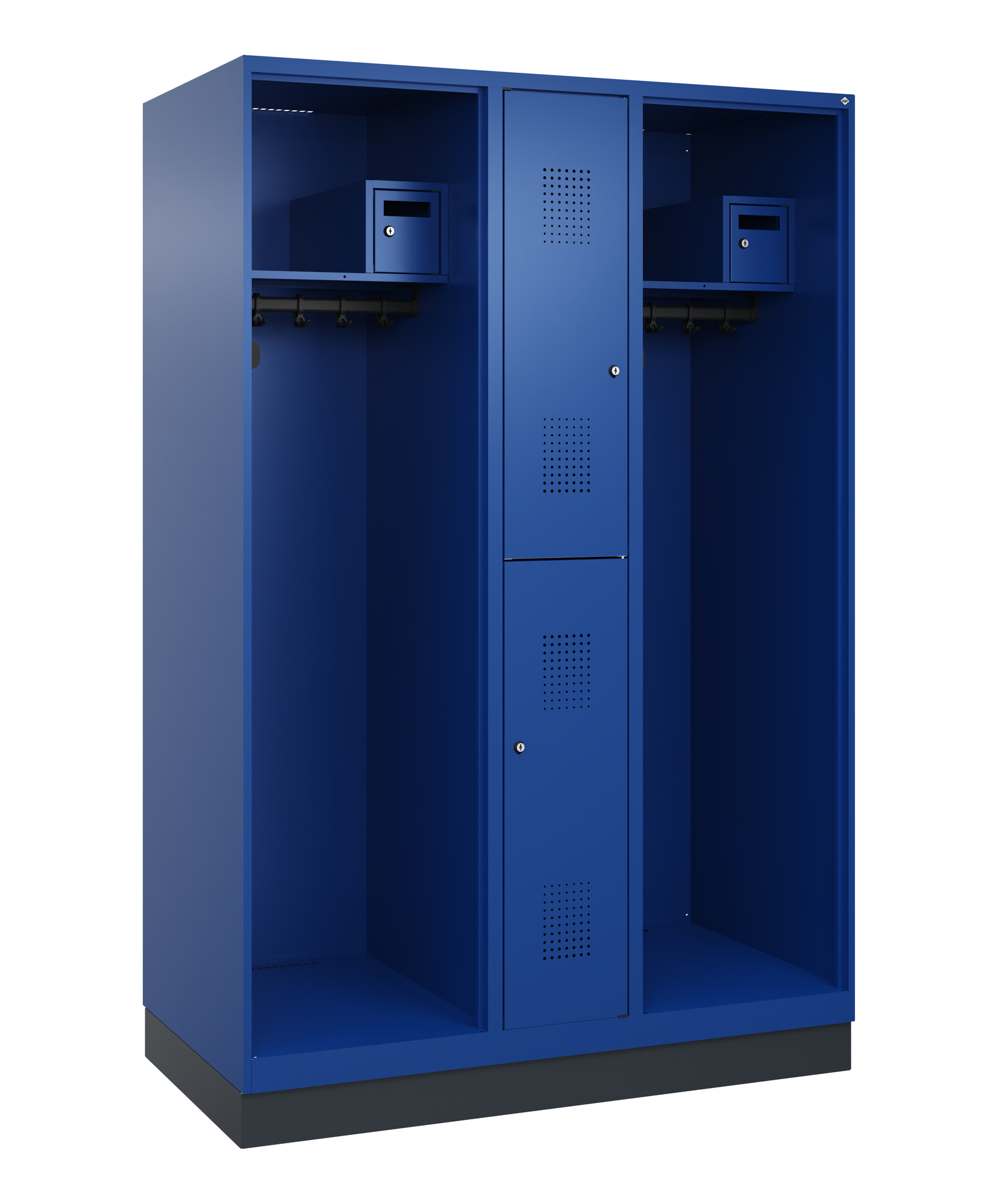 C+P Feuerwehrspind Maxi, 2 Fächer, 1850x1300x600mm