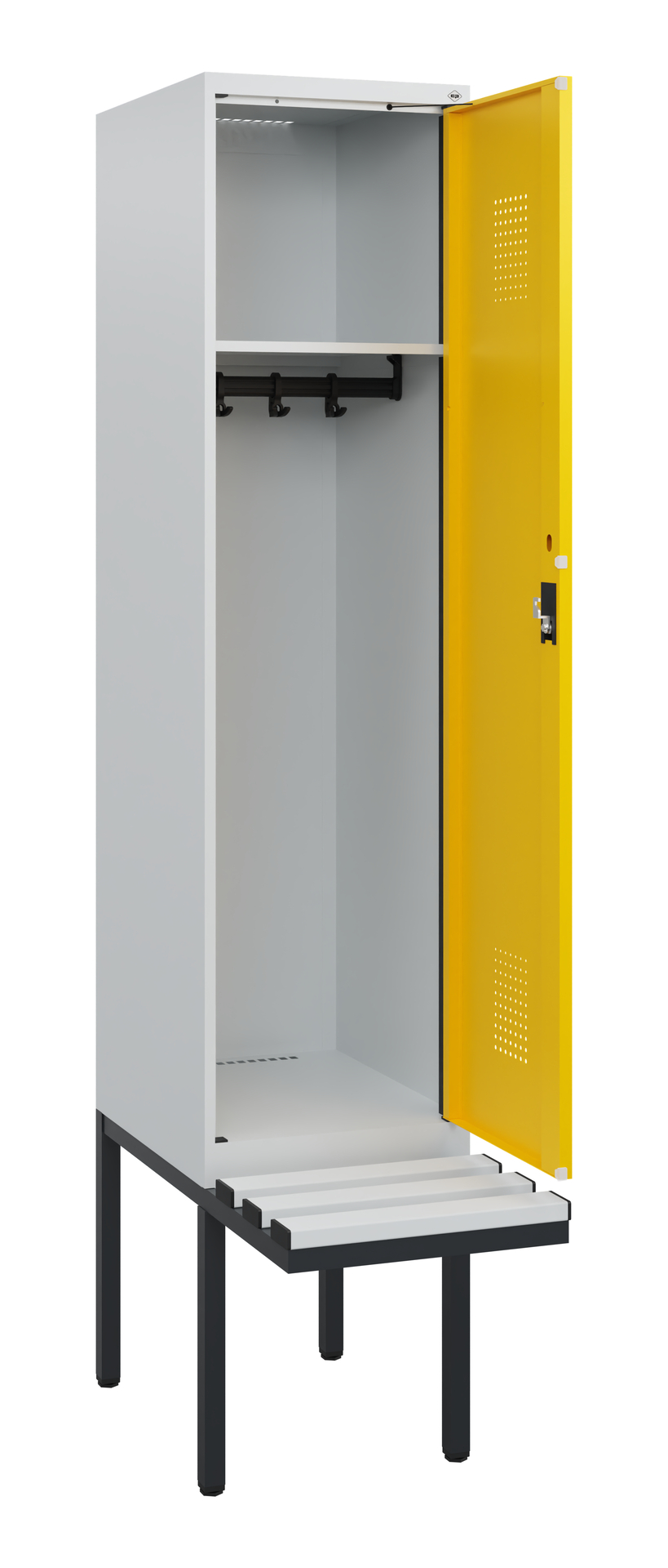 C+P Spind Evolo PLUS, Bank, 1 Abteil, 1950x400x815