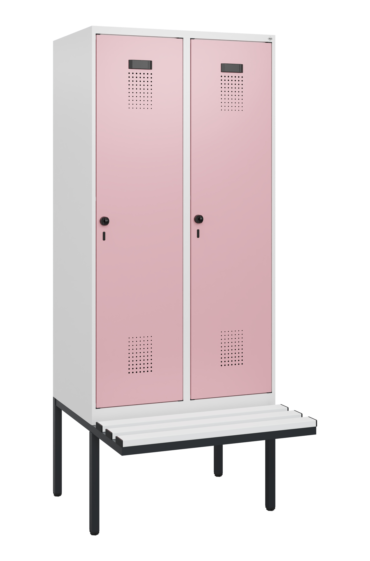 C+P Spind Evolo PLUS, Bank, 2 Abteile, 1950x800x81