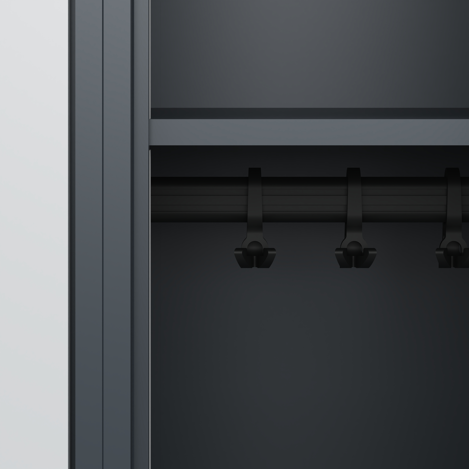 C+P Spind Evolo PLUS, Bank, 3 Abteile, 1950x1200x8