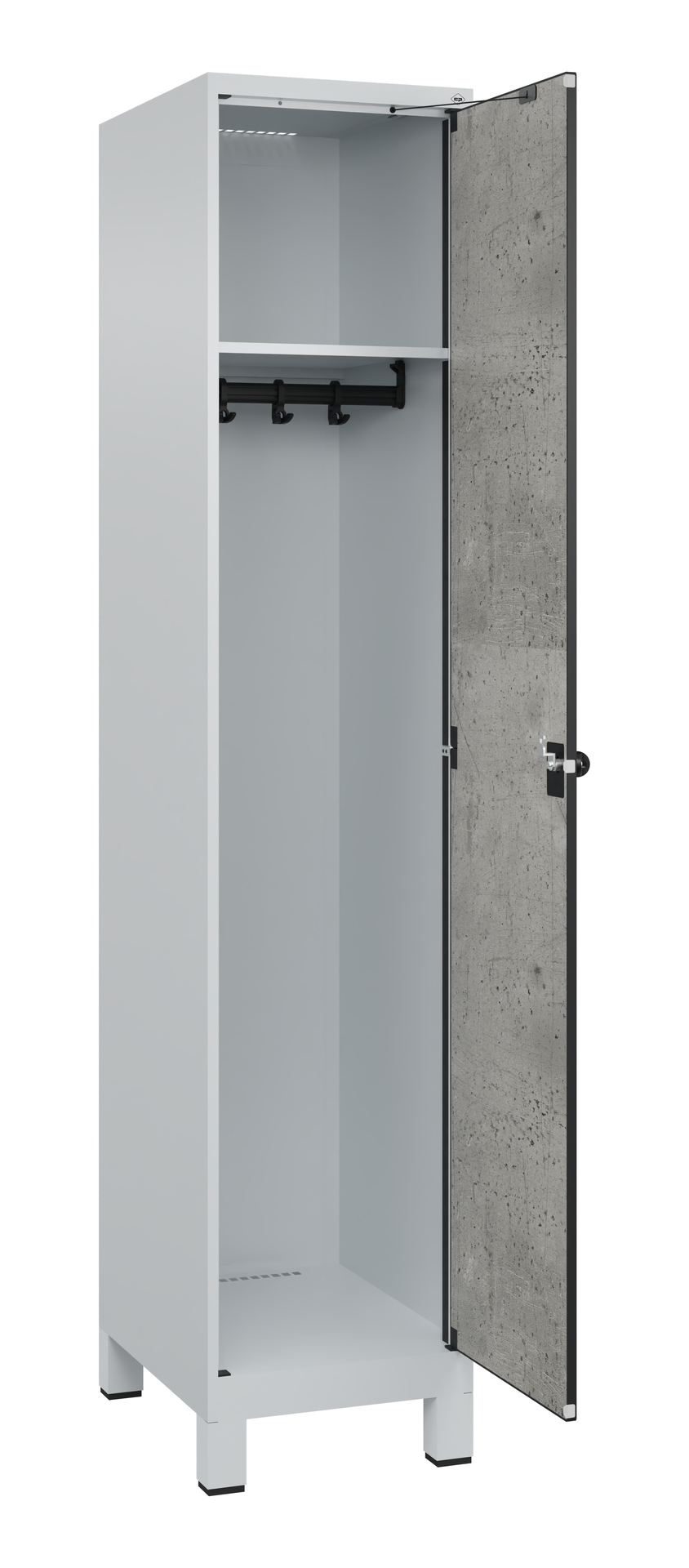 C+P Spind Evolo PLUS, F��e, 1 Abteil, 1950x400x500mm