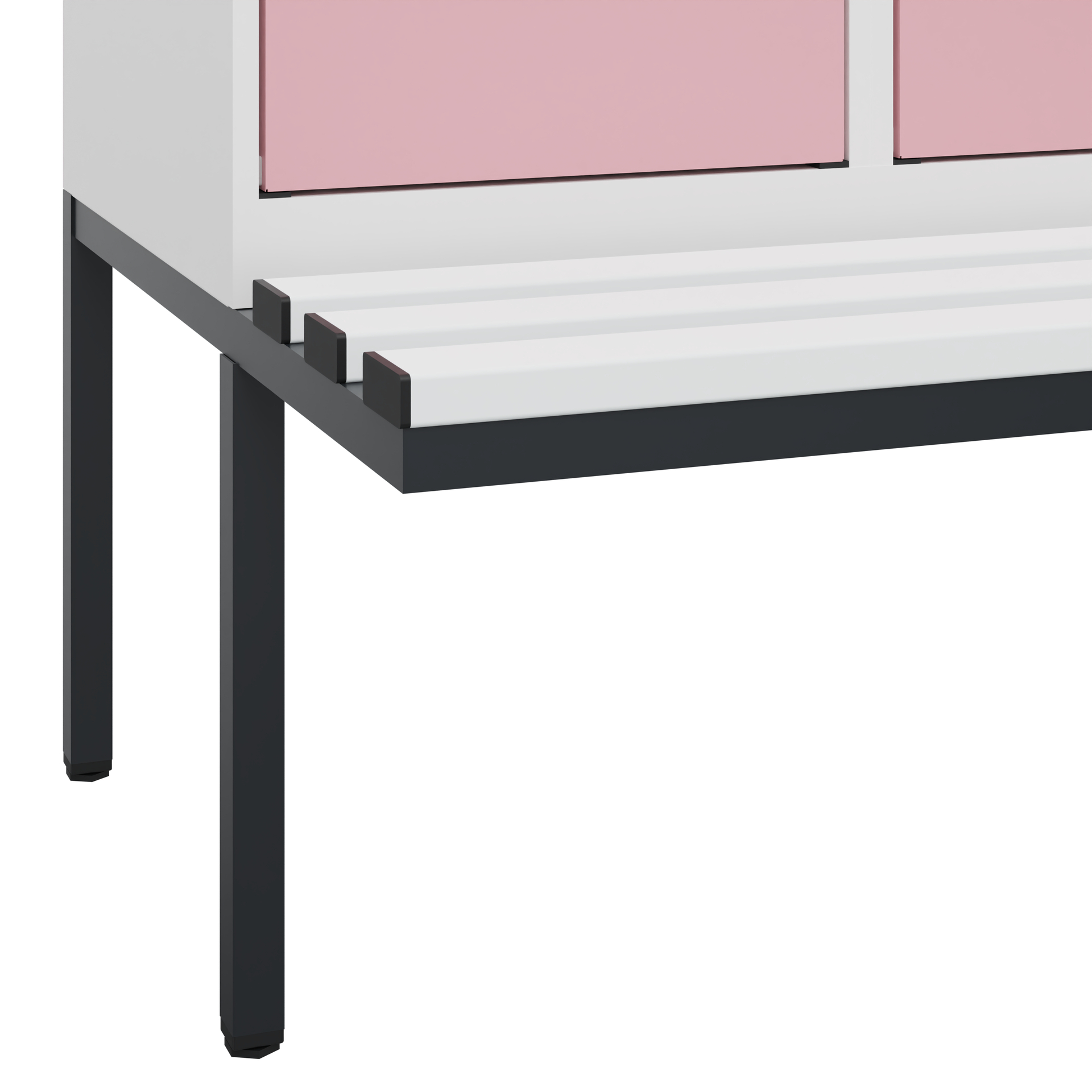 C+P Spind Evolo PLUS, Bank, 1 Abteil, 1950x400x815