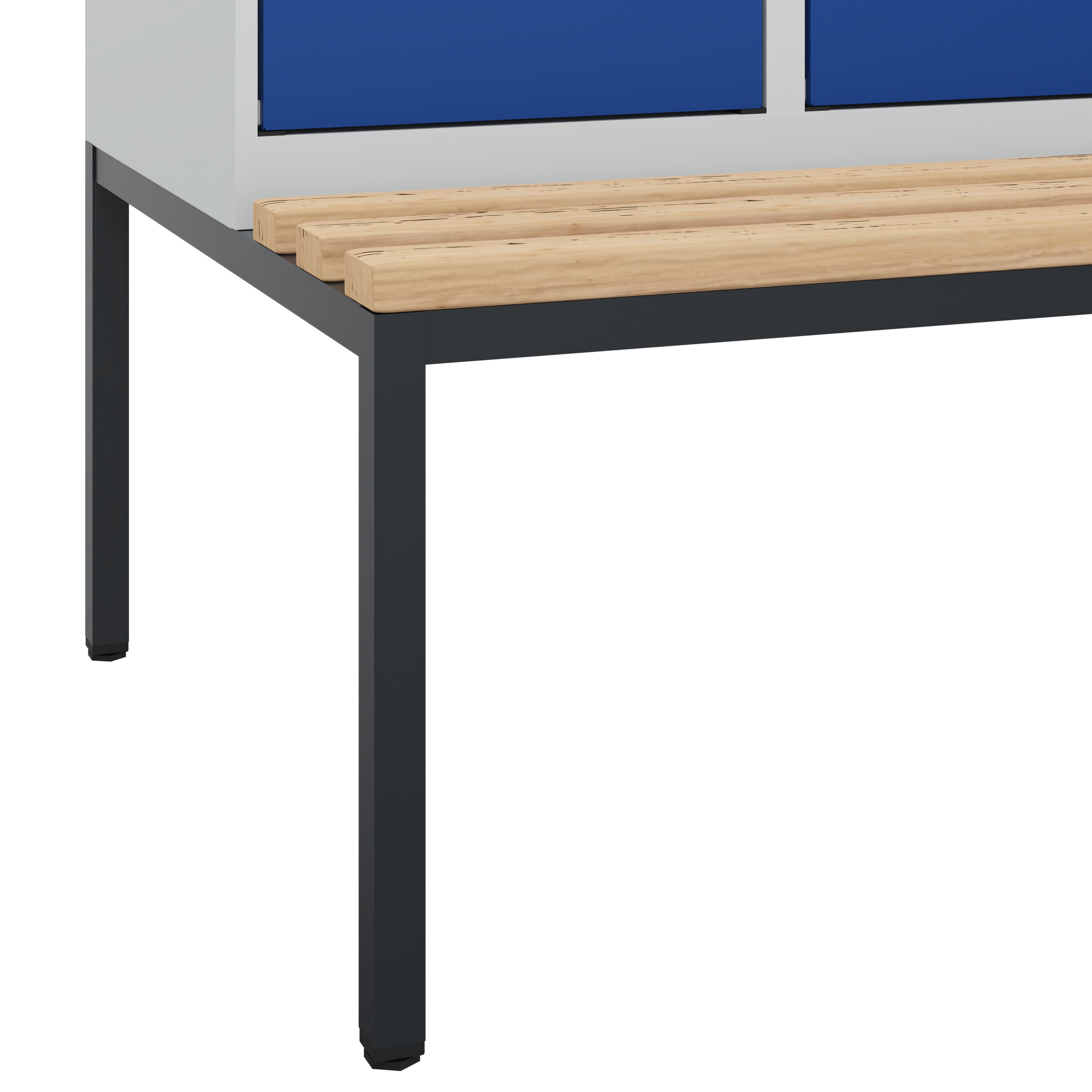 C+P Doppelstock-Spind Evolo PLUS, Bank, 2 Fächer, 