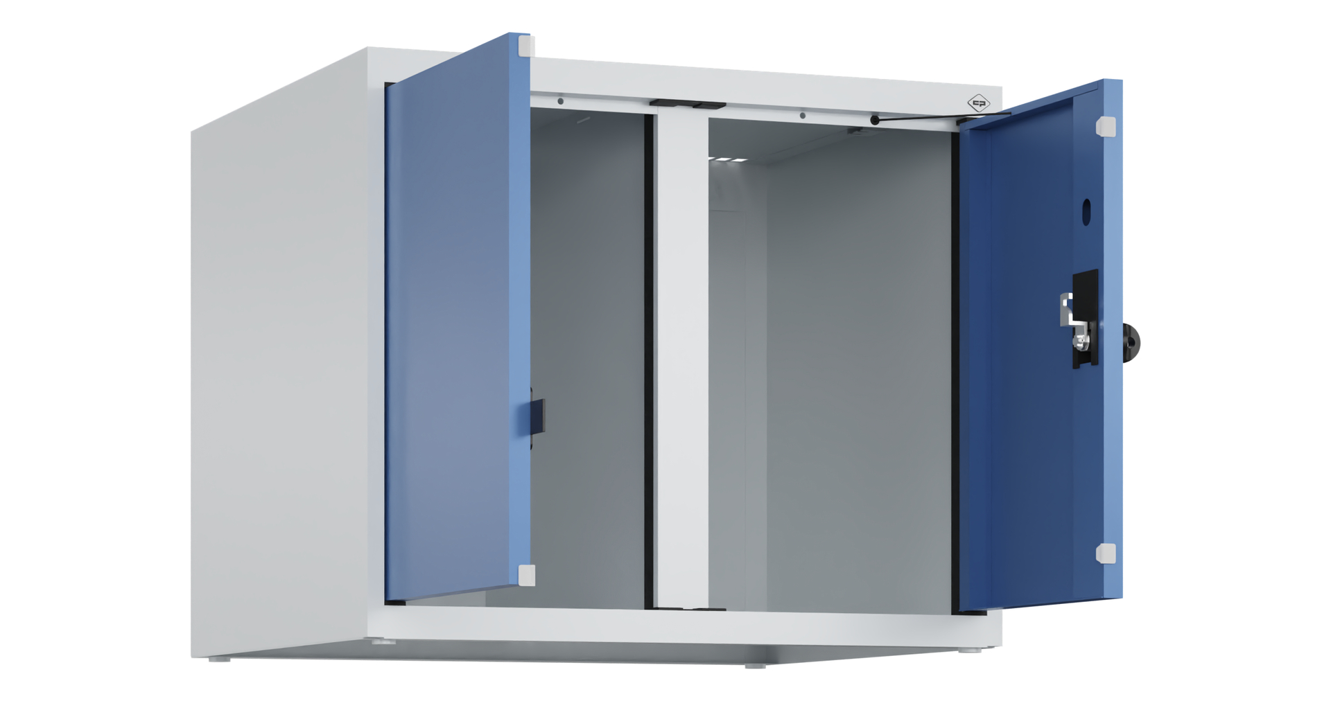 C+P Aufsatzschrank Evolo PLUS, 2 Abteile, 500x600x