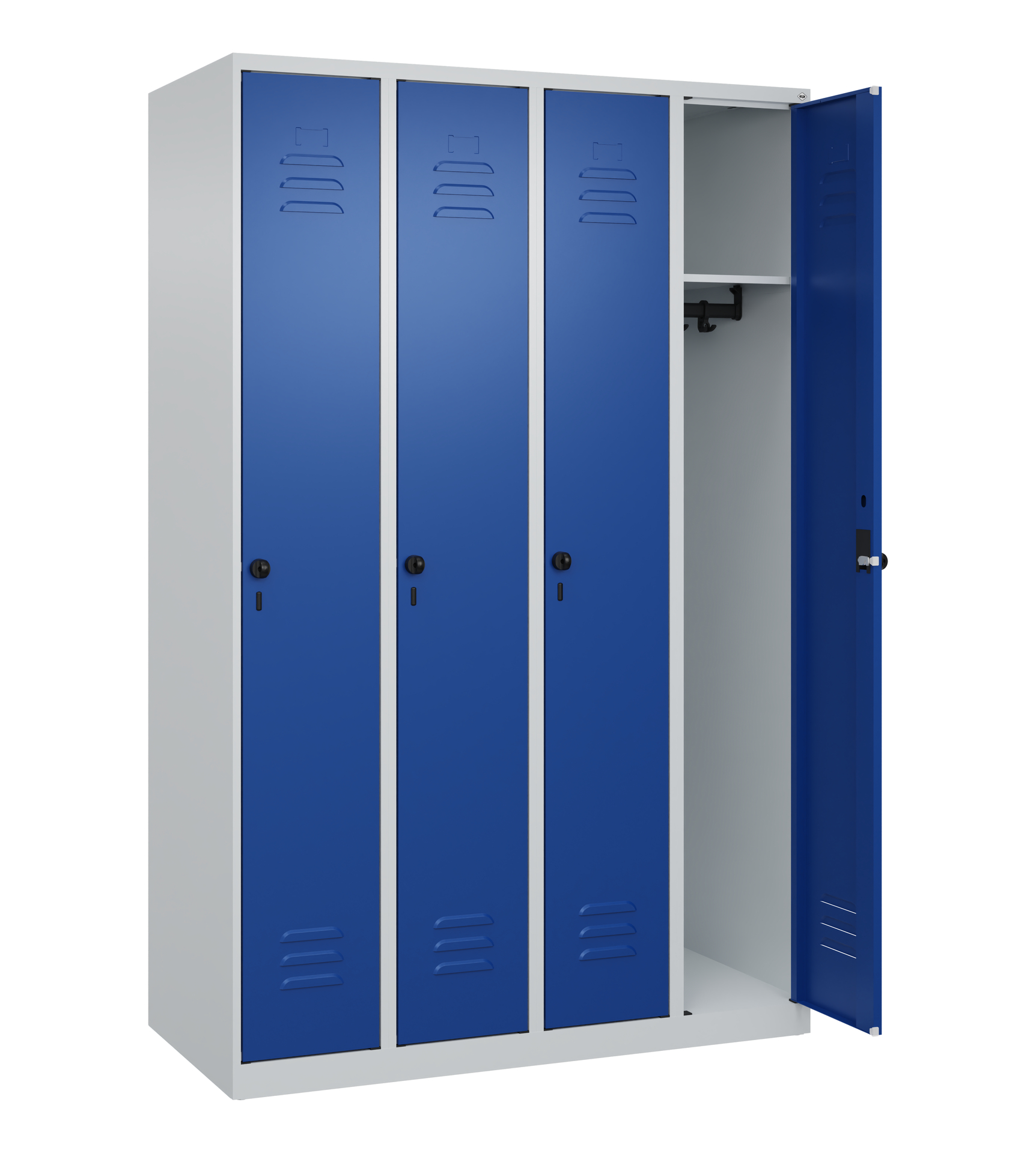 C+P Spind Classic PLUS, 4 Abteile