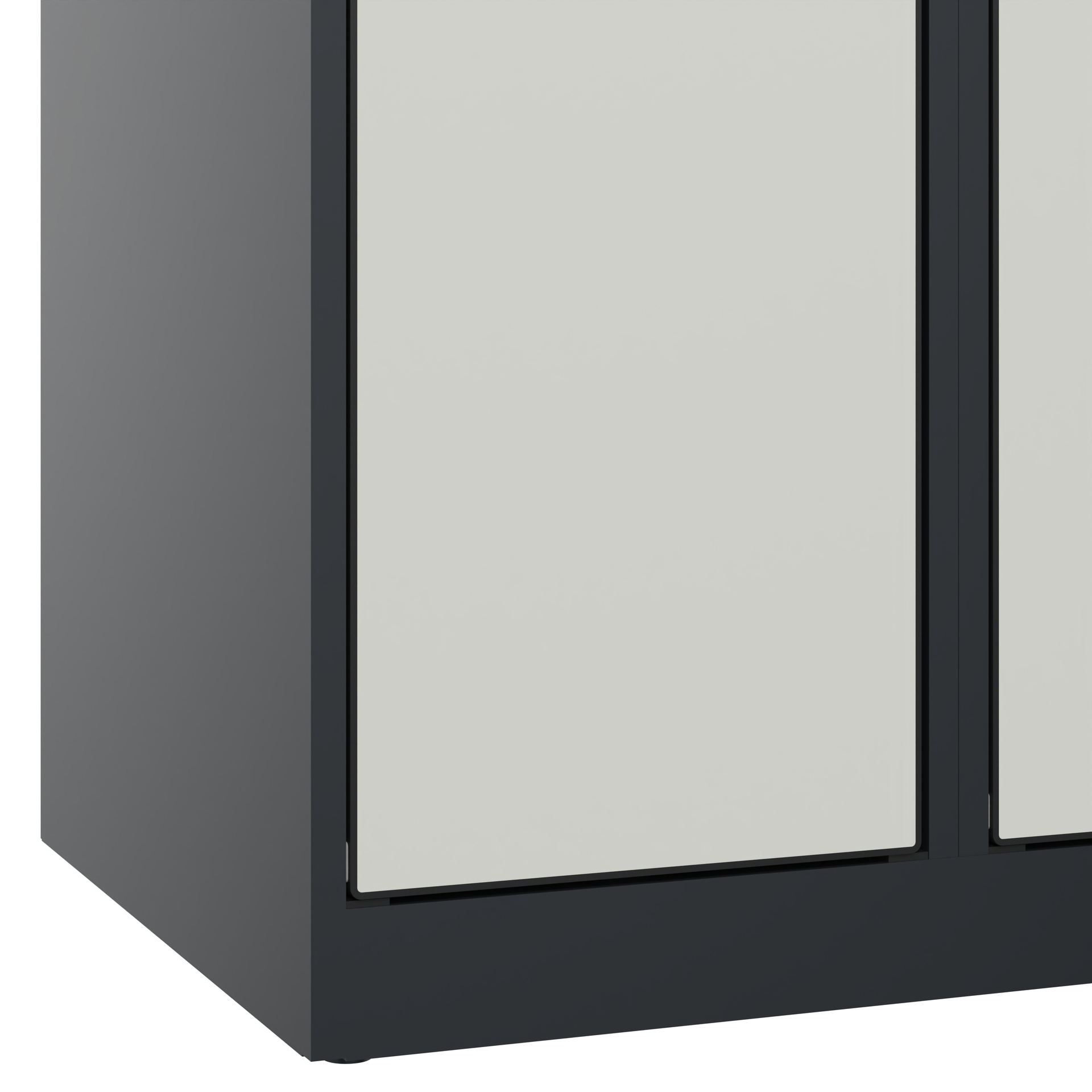 C+P Schlie�fachschrank Evolo PLUS, 4 F�cher, 1850x300x500mm