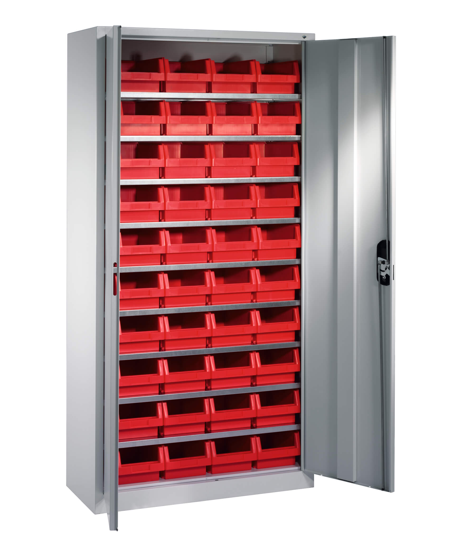 C+P Magazinschrank Serie 13, 1980x1000x420mm, 7035/7035