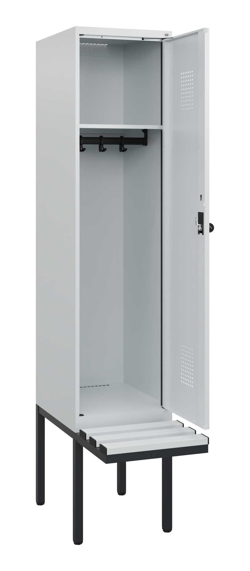 C+P Spind Evolo PLUS, Bank, 1 Abteil, 1950x400x815