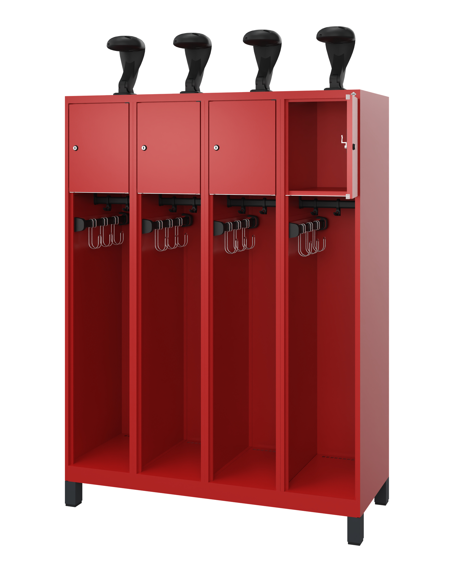 C+P Feuerwehrspind Youngster, 4 Abteile, 1530x1200
