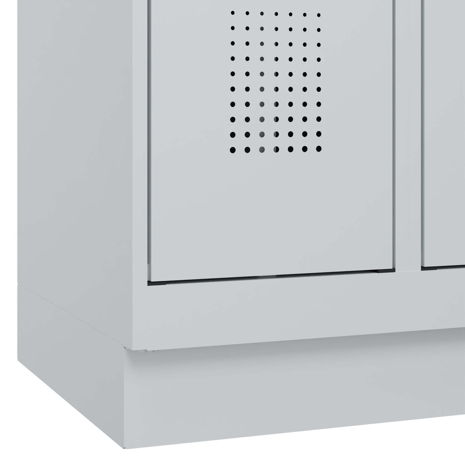 C+P Schließfachschrank Evolo PLUS, mit Sockel, 1 A