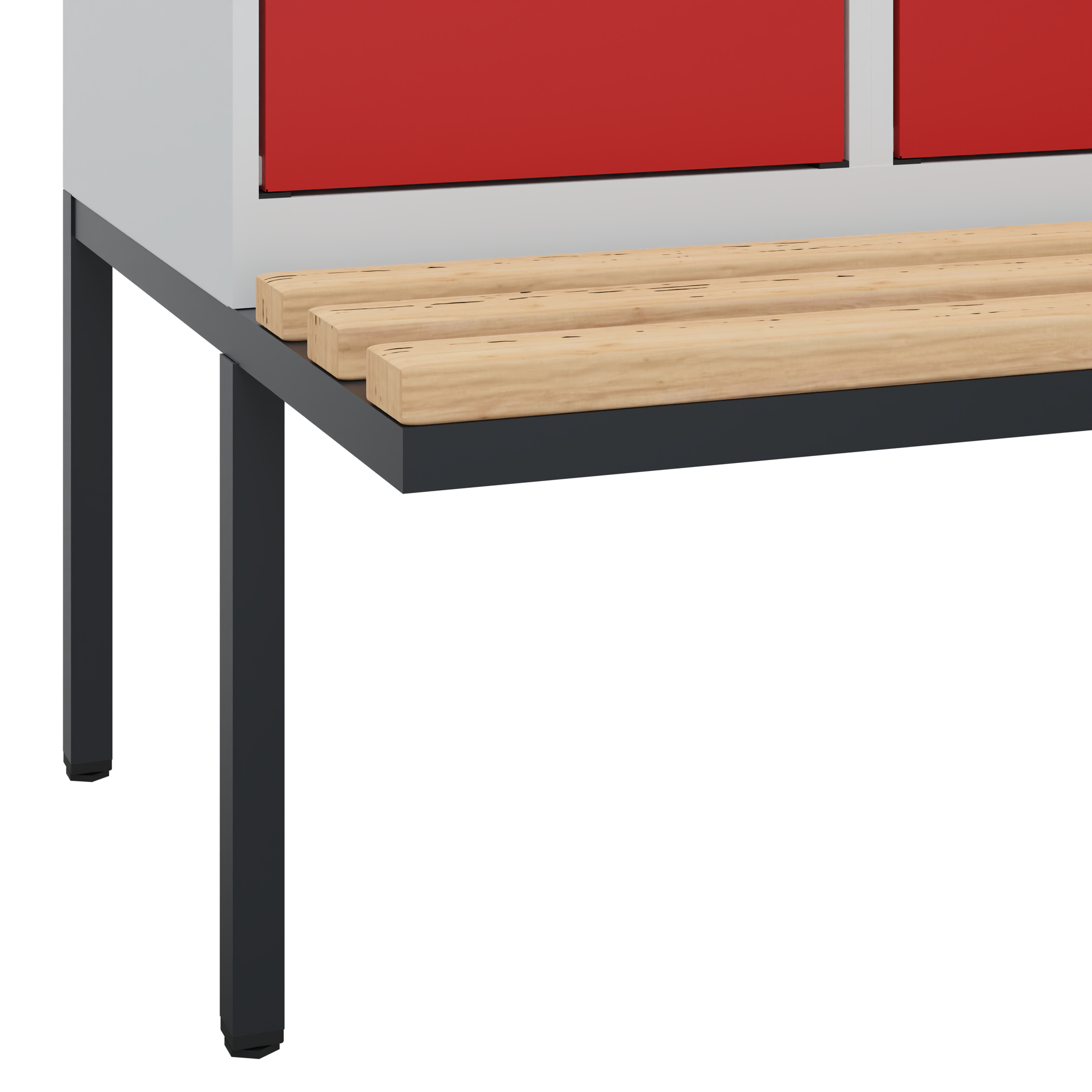 C+P Spind Evolo PLUS, Bank, 1 Abteil, 1950x400x815