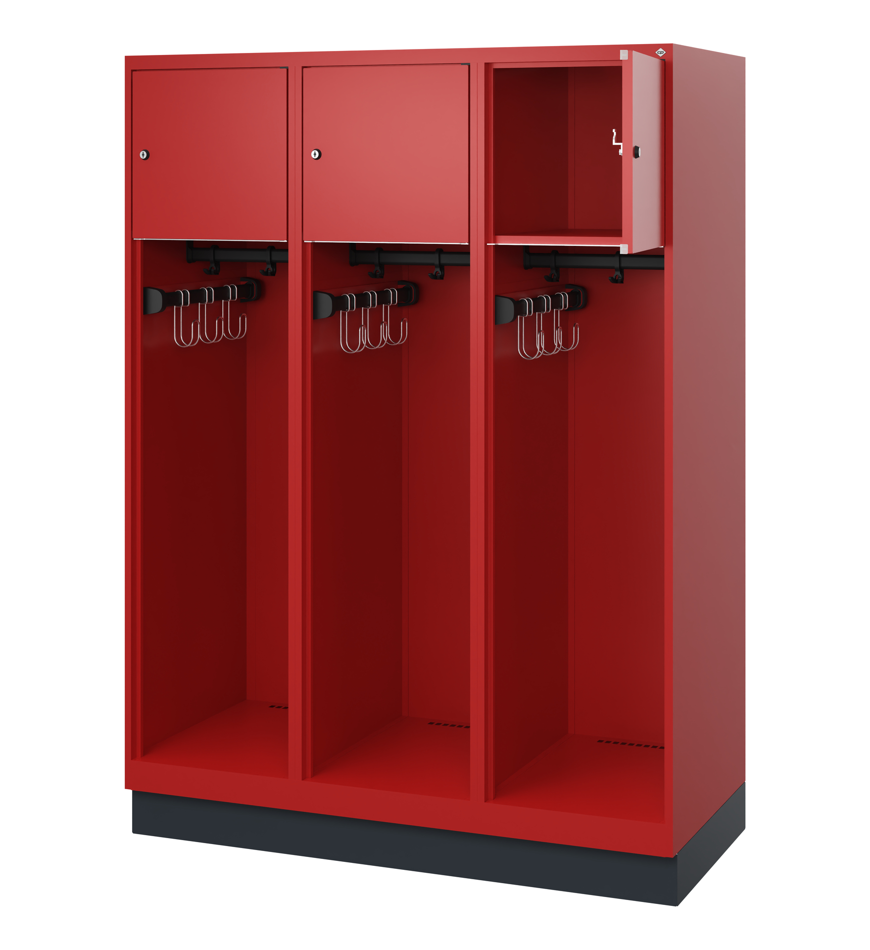 C+P Feuerwehrspind Youngster, 3 Abteile, 1530x1200