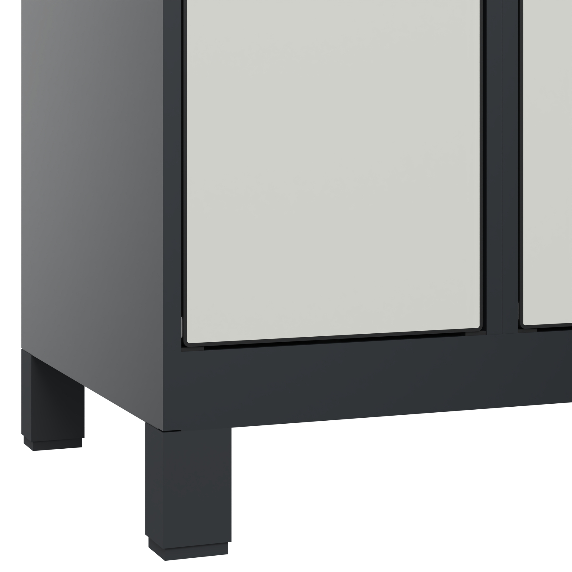 C+P Schlie�fachschrank Evolo PLUS, F��e, 6 F�cher, 1950x300x500mm