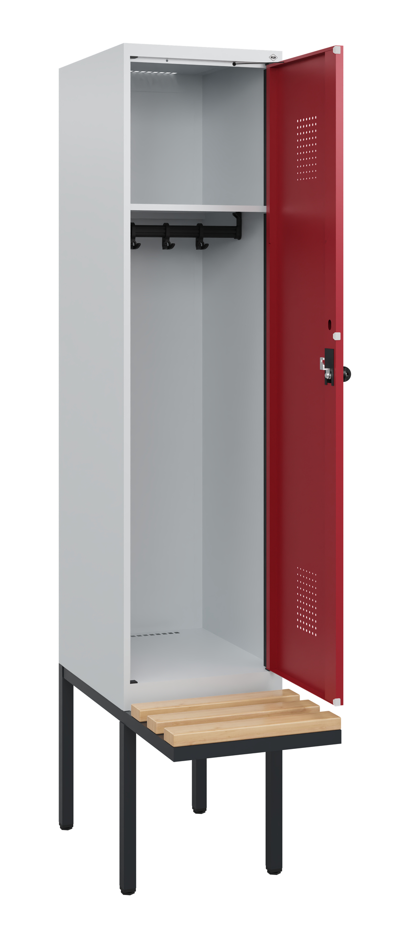 C+P Spind Evolo PLUS, Bank, 1 Abteil, 1950x400x815