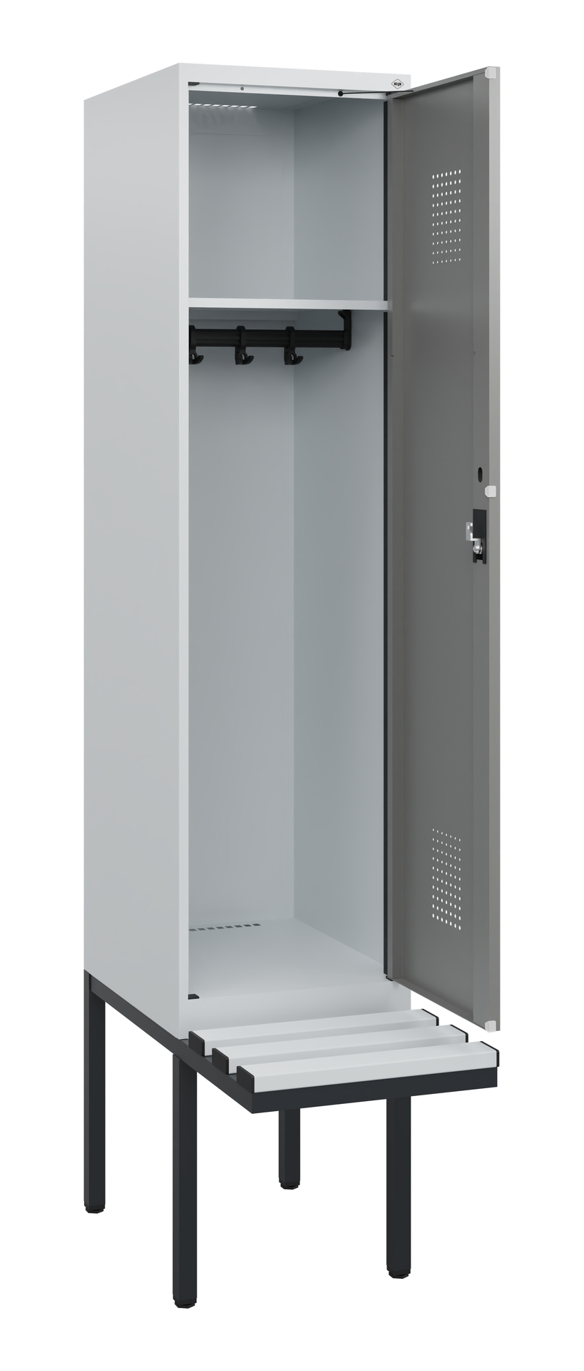 C+P Spind Evolo PLUS, Bank, 1 Abteil, 1950x400x815