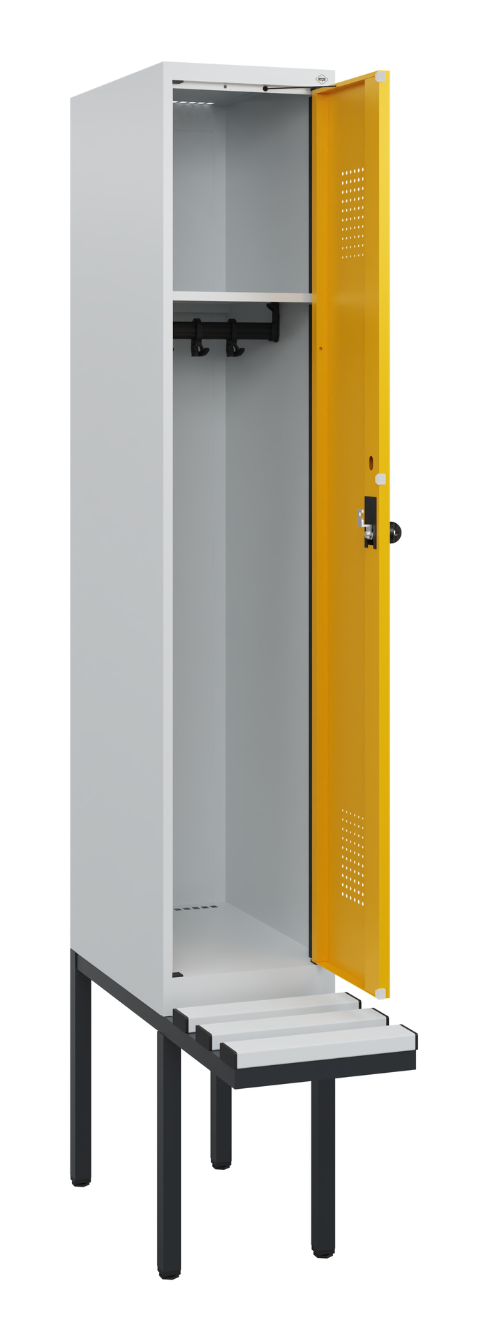 C+P Spind Evolo PLUS, Bank, 1 Abteil, 1950x300x815