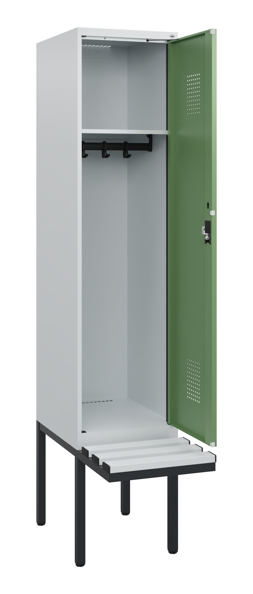 C+P Spind Evolo PLUS, Bank, 1 Abteil, 1950x400x815