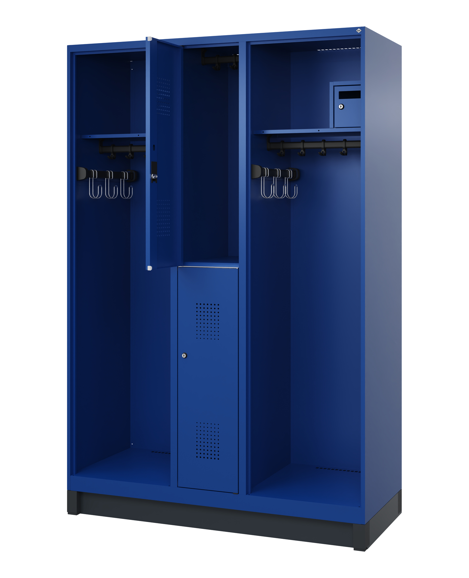 C+P Feuerwehrspind Maxi, 2 Fächer, 1850x1300x500mm